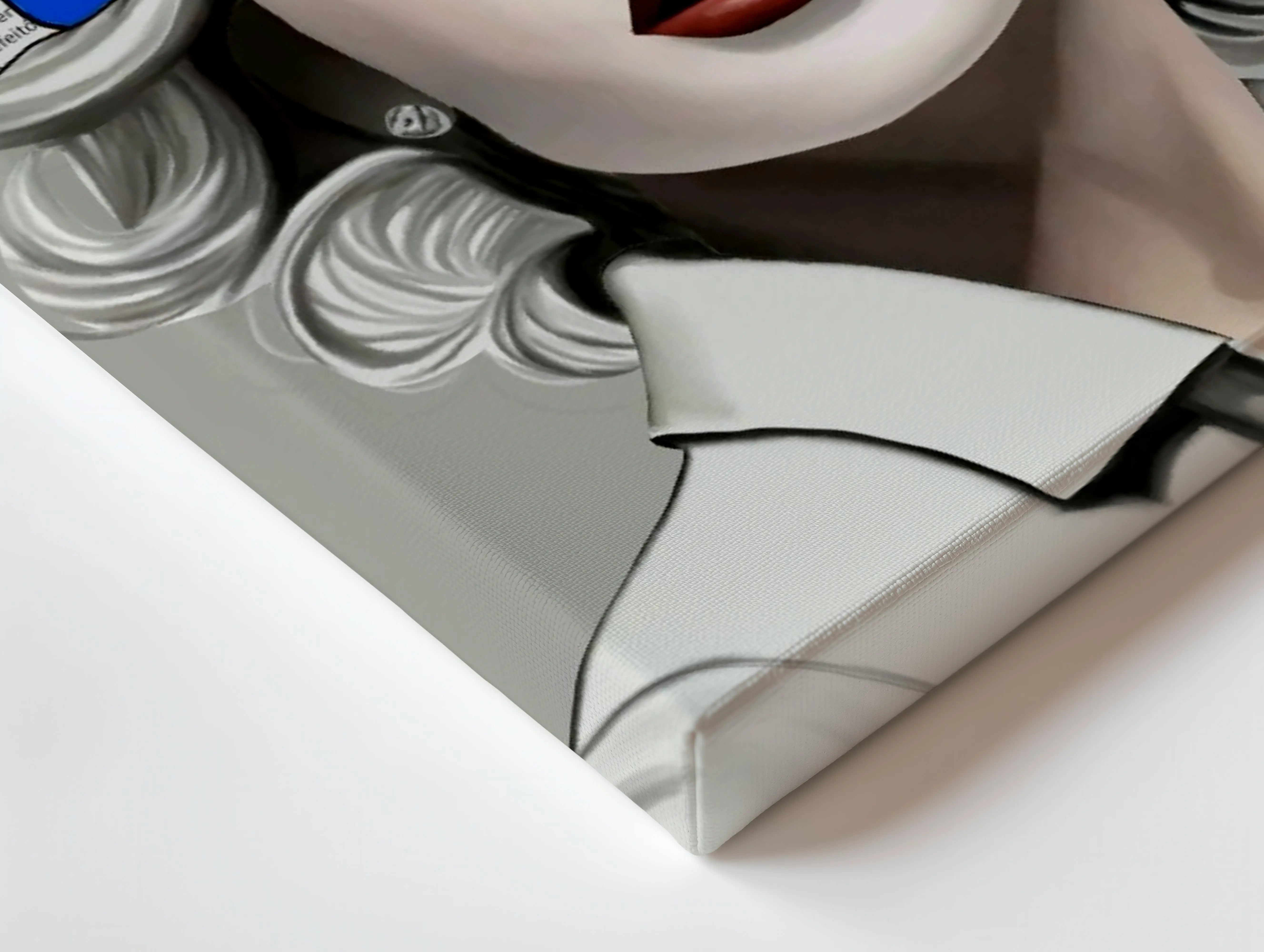 Pop Art Vintage Portrait Fusion – 4K Ultra Wrap Frame Wall Art in Pakistan | IBRELIA™ IBRELIA