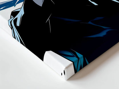 Gojo Satoru Wall Art – Jujutsu Kaisen Anime Canvas Frame | Gojo Infinity Poster Pakistan | IBRELIA™ IBRELIA