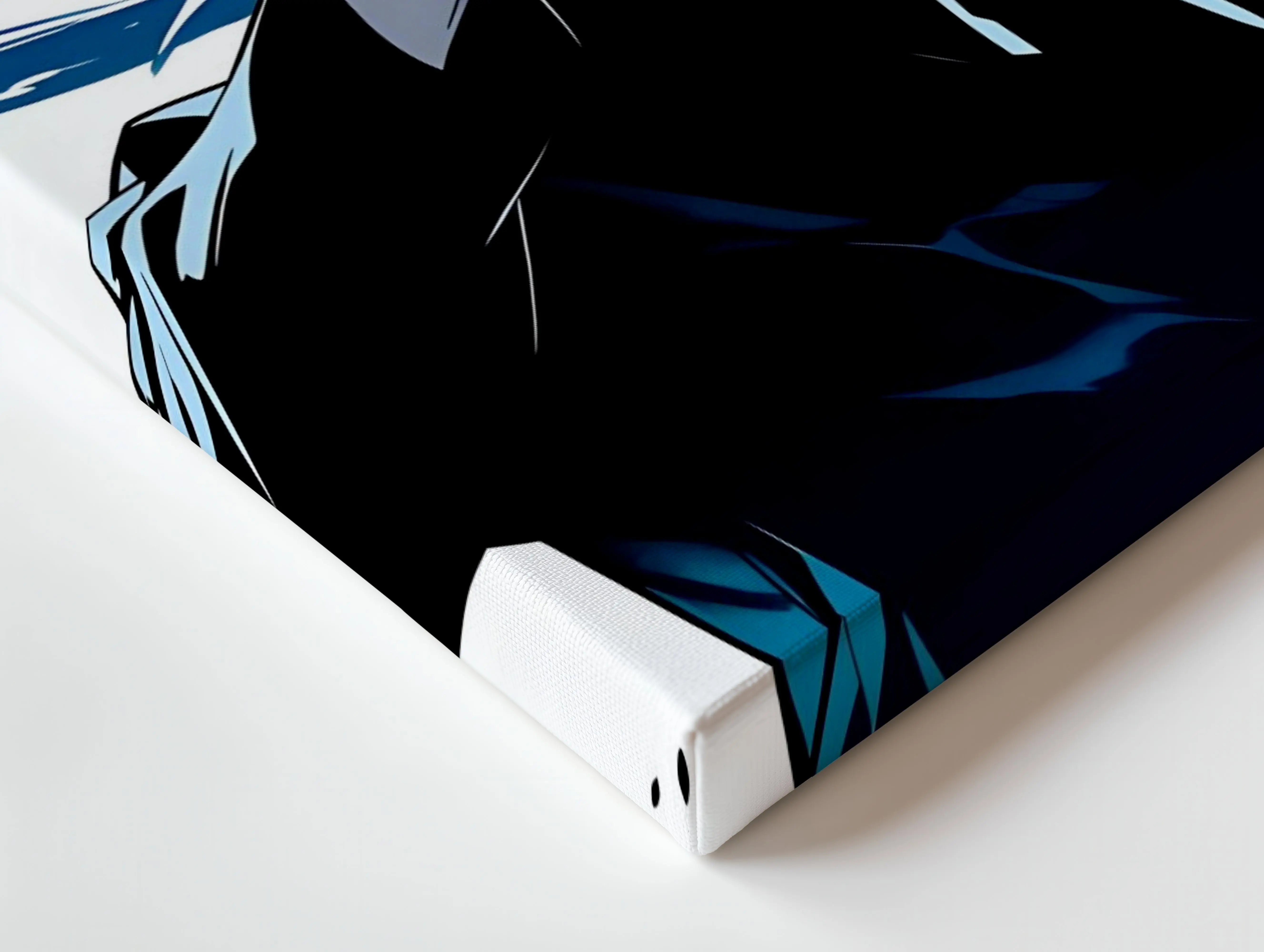 Gojo Satoru Wall Art – Jujutsu Kaisen Anime Canvas Frame | Gojo Infinity Poster Pakistan | IBRELIA™ IBRELIA