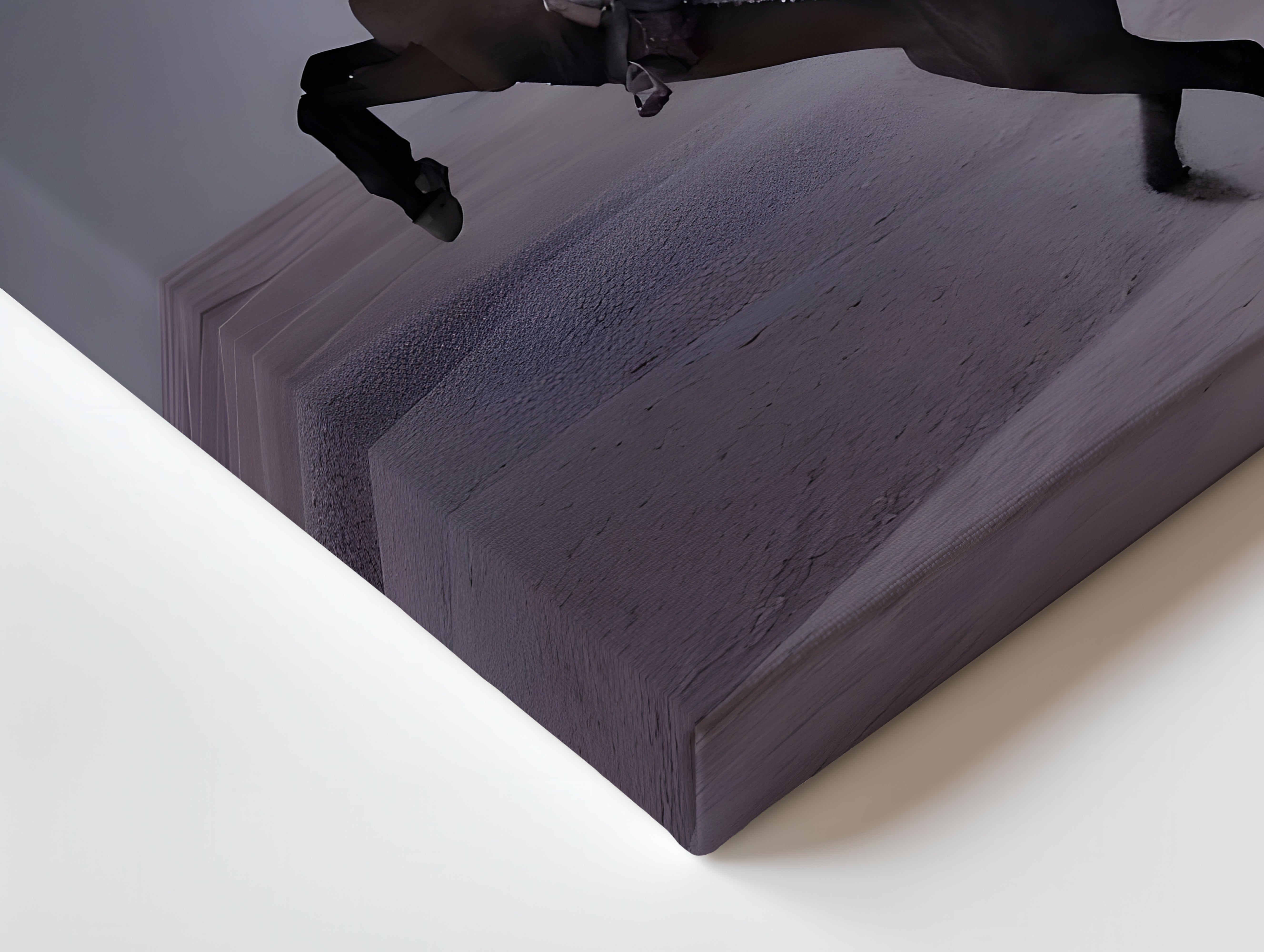 Shahada Desert Warrior Art – Islamic Calligraphy Horse Wall Art | 4K Ultra Wrap Frame Wall Art in Pakistan | IBRELIA™