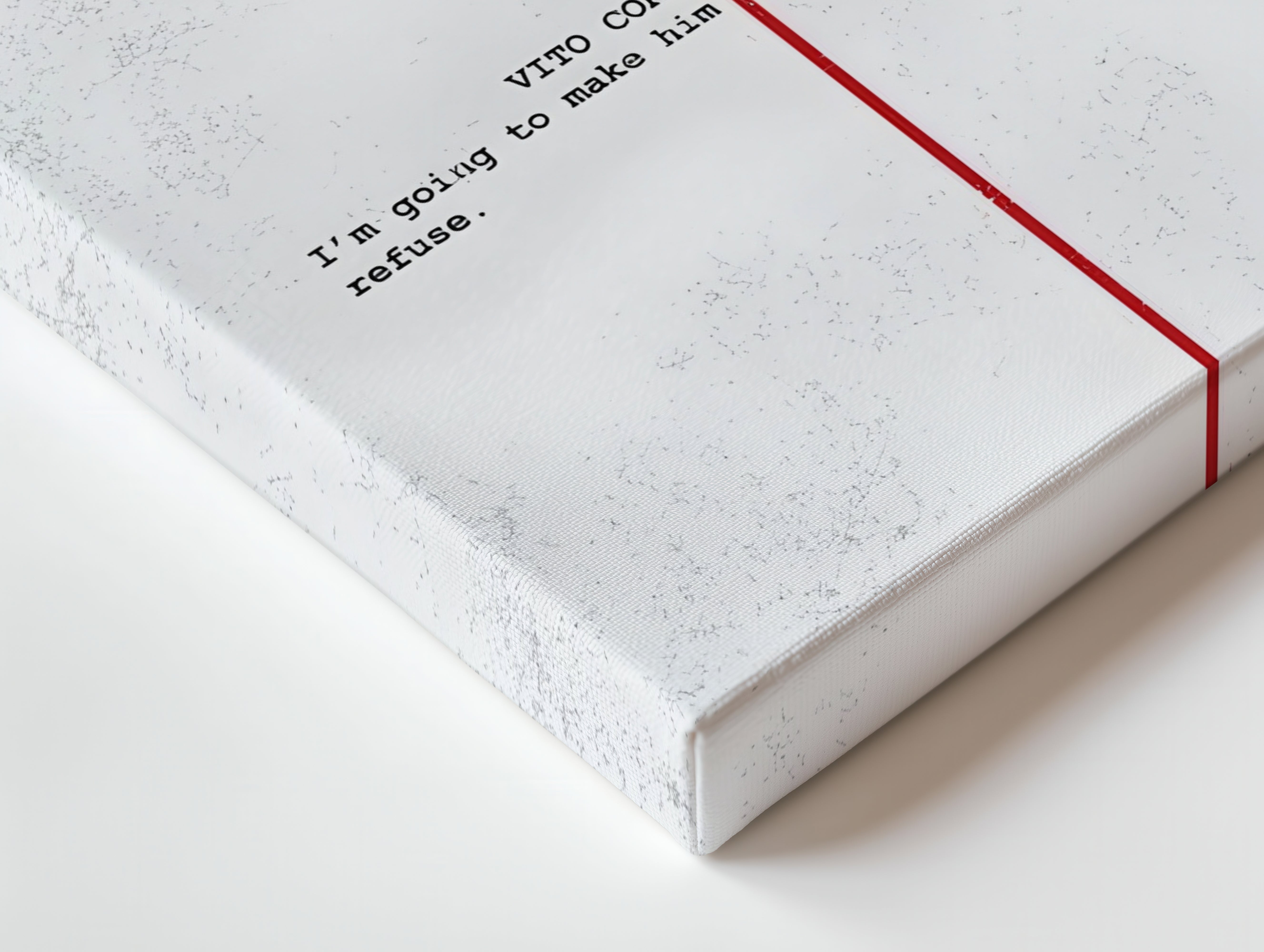 An Offer He Can’t Refuse – Minimal Mafia Quote Art | 4K Ultra Wrap Frame Wall Art in Pakistan | IBRELIA™