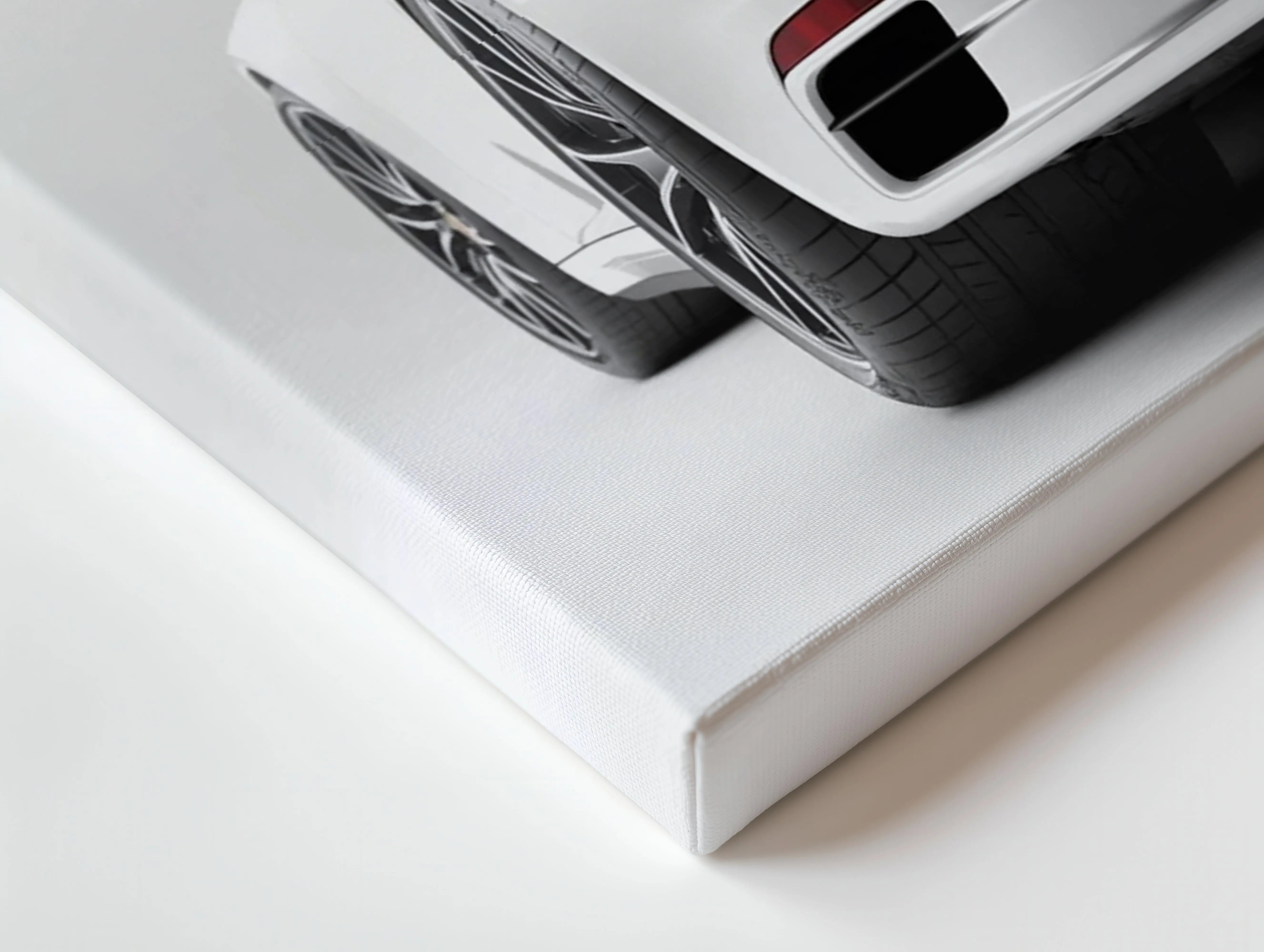Porsche 911 Minimal Luxury Wall Art – Modern Sports Car Poster | 4K Ultra Wrap Frame Wall Art in Pakistan | IBRELIA™ IBRELIA