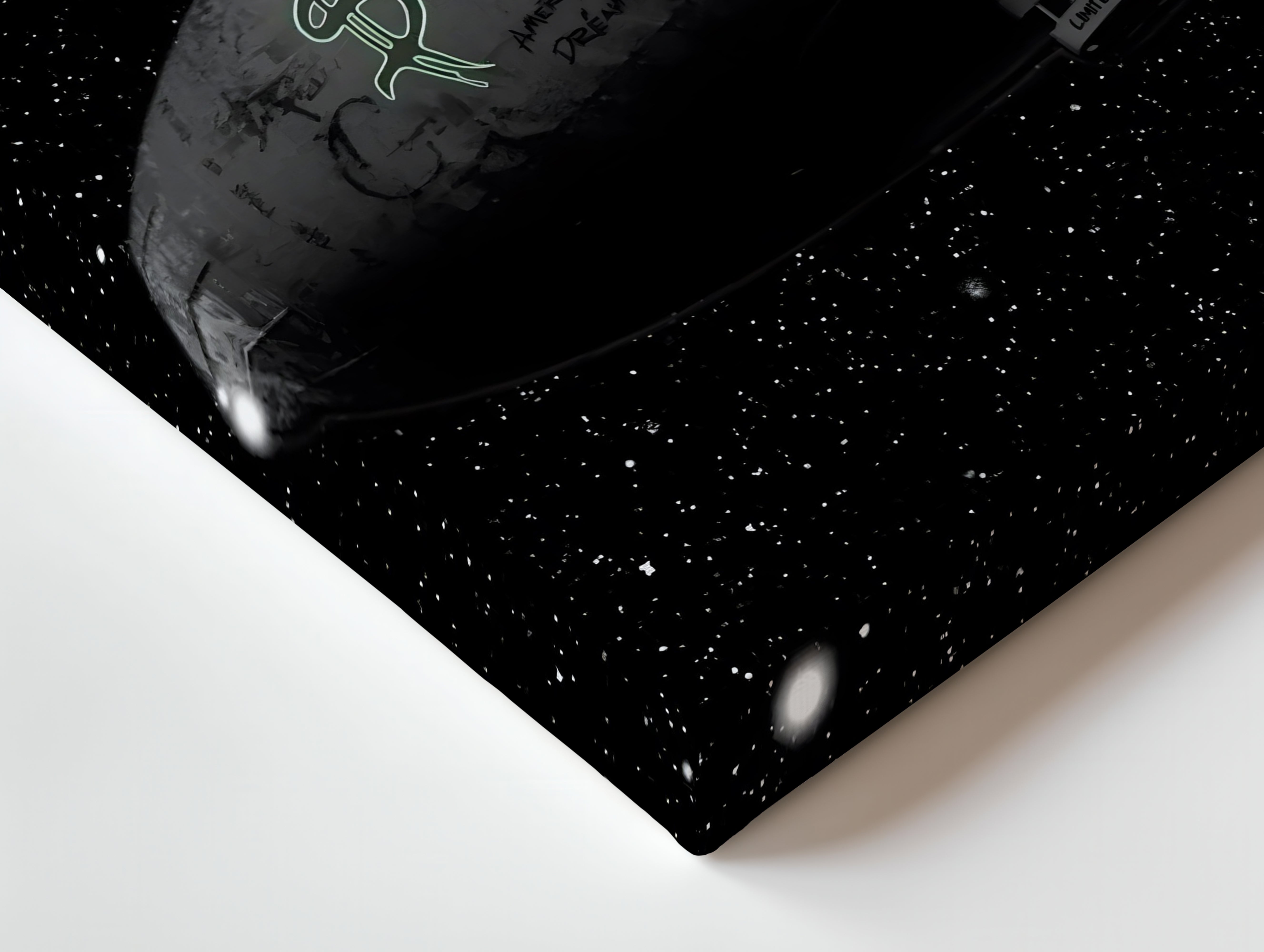 The World Is Yours – Cosmic Graffiti Motivation Art | 4K Ultra Wrap Frame Wall Art in Pakistan | IBRELIA™