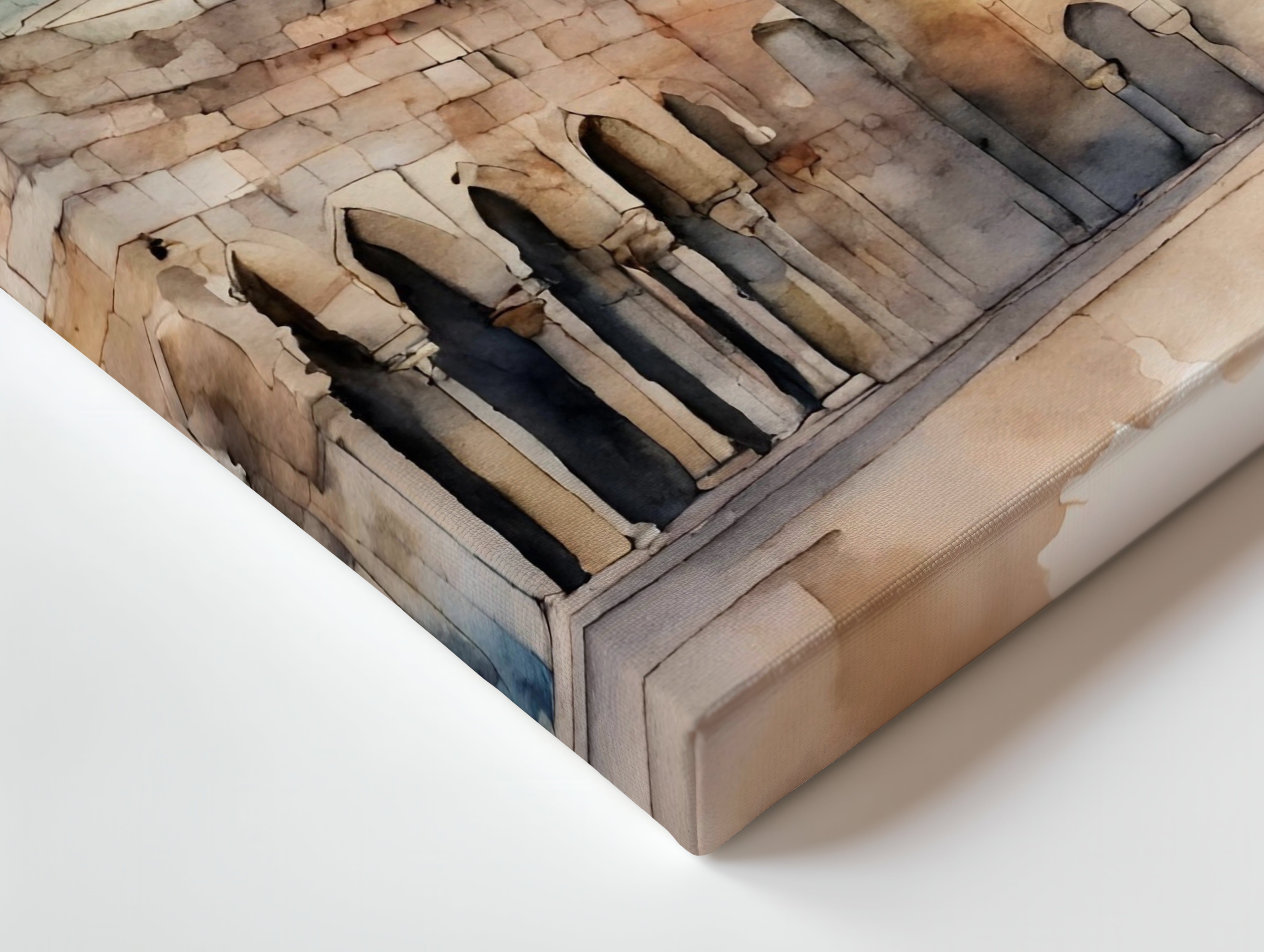 Jerusalem Golden Dome Art | 4K Ultra Wrap Frame Wall Art in Pakistan | IBRELIA™