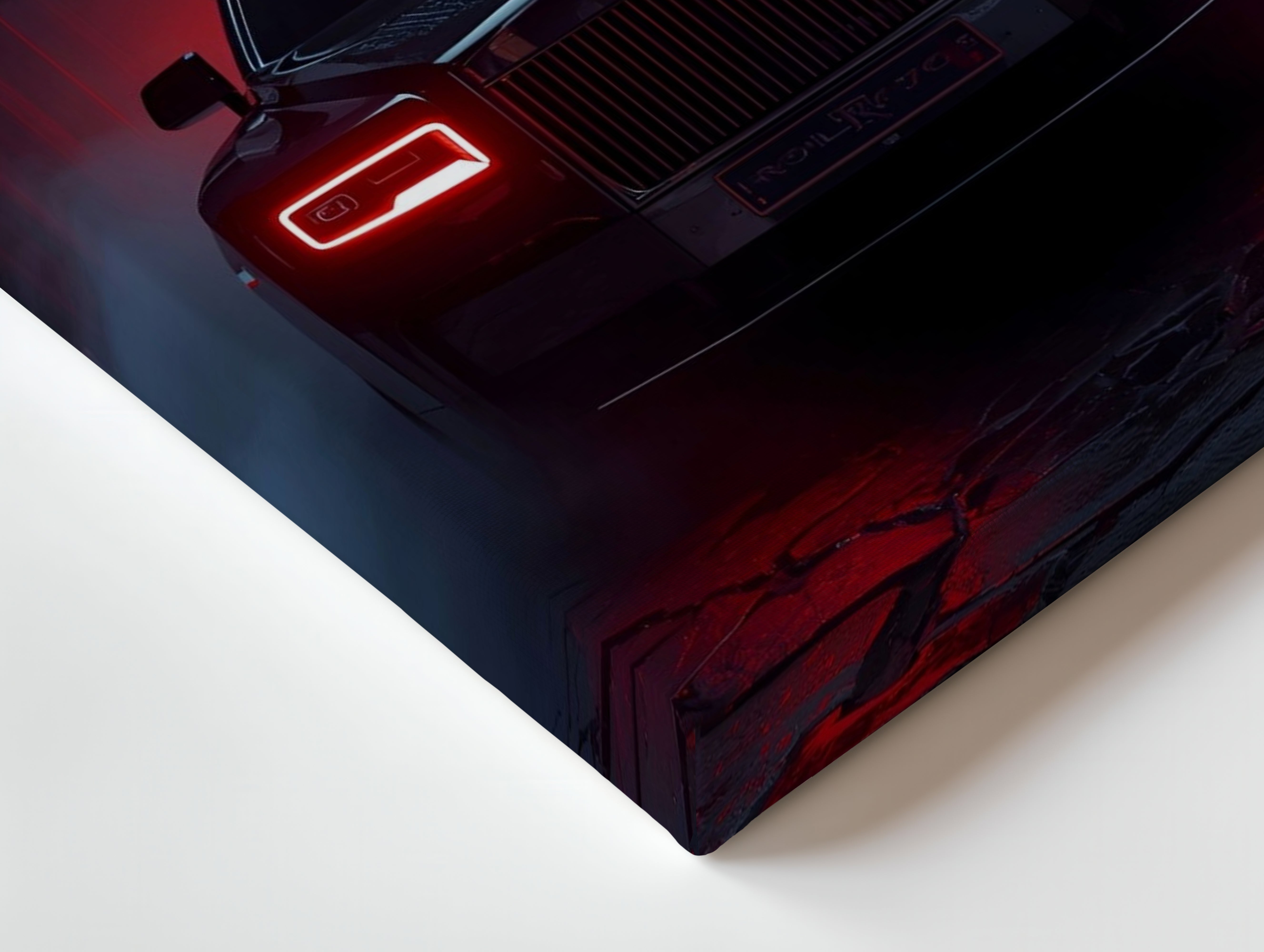 Rolls-Royce Phantom Dark Royale – 4K Ultra Wrap Frame Luxury Wall Art | IBRELIA™