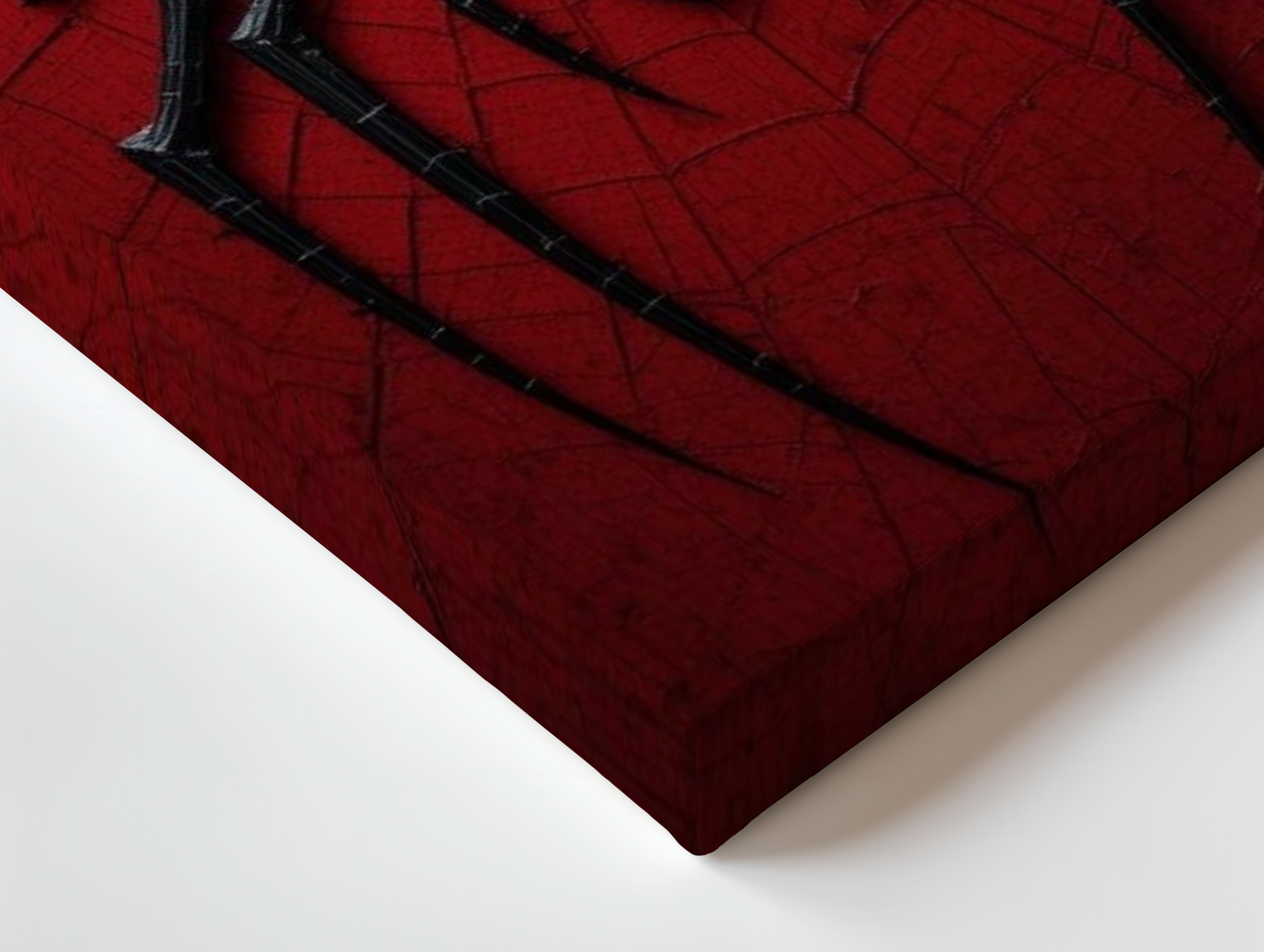 Crimson Arachnid Emblem Art – 4K Ultra Wrap Frame Wall Art in Pakistan | IBRELIA™