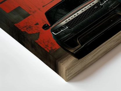 Range Rover Urban Power Wall Art – Luxury SUV Street Style Canvas Frame | Modern Car Poster Pakistan | IBRELIA™ IBRELIA