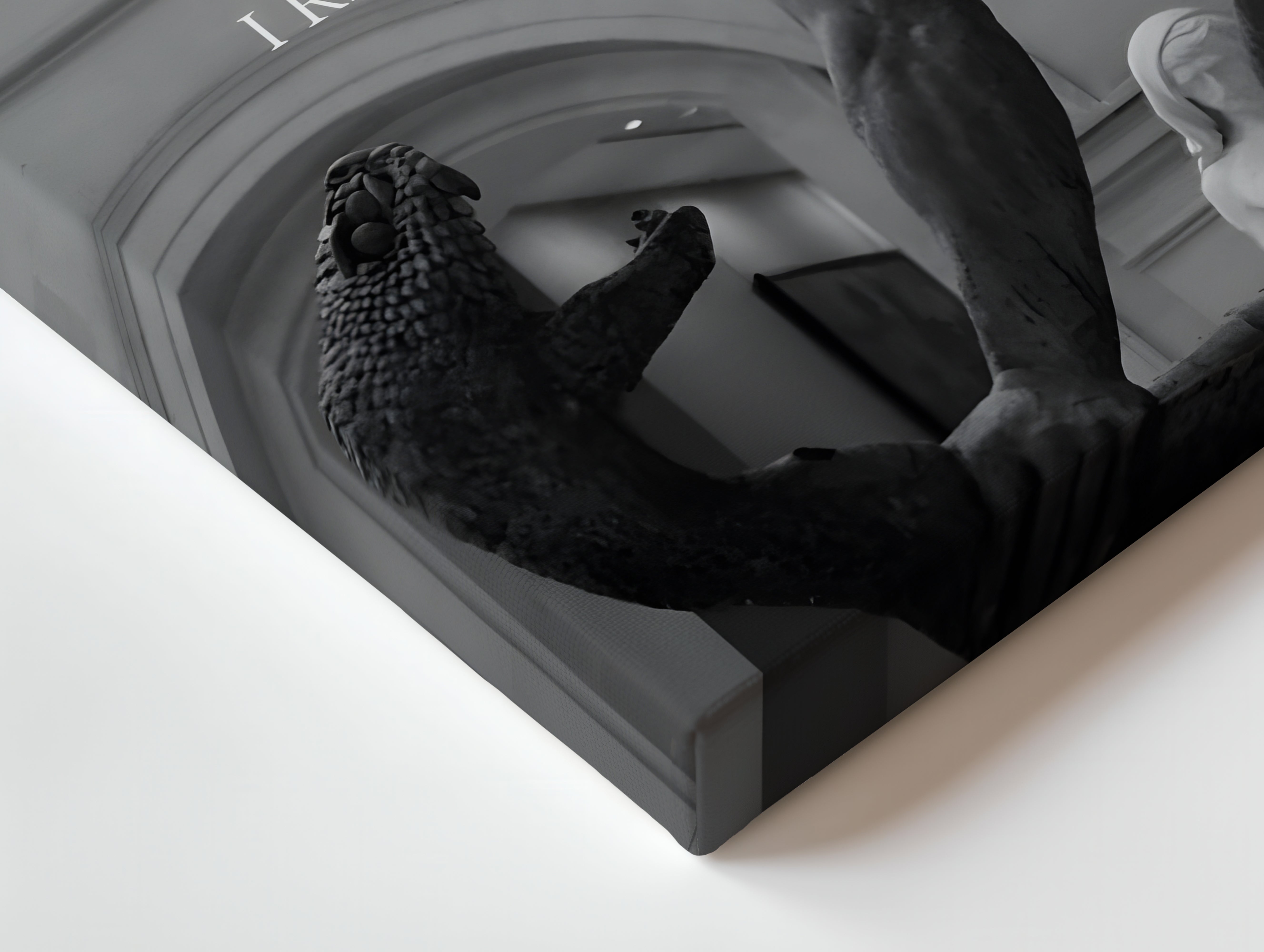 I Refuse To Lose Statue Art – 4K Ultra Wrap Frame Wall Art in Pakistan | IBRELIA™