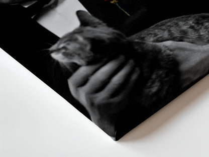 A Real Man Values Family – Don Vito Corleone Quote Art | 4K Ultra Wrap Frame Wall Art in Pakistan | IBRELIA™