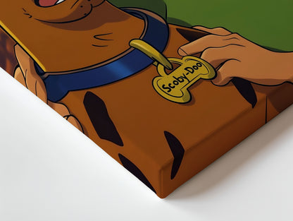 Mystery Duo Classic Cartoon Art – Iconic Animated Friendship Wall Art | 4K Ultra Wrap Frame Wall Art in Pakistan | IBRELIA™