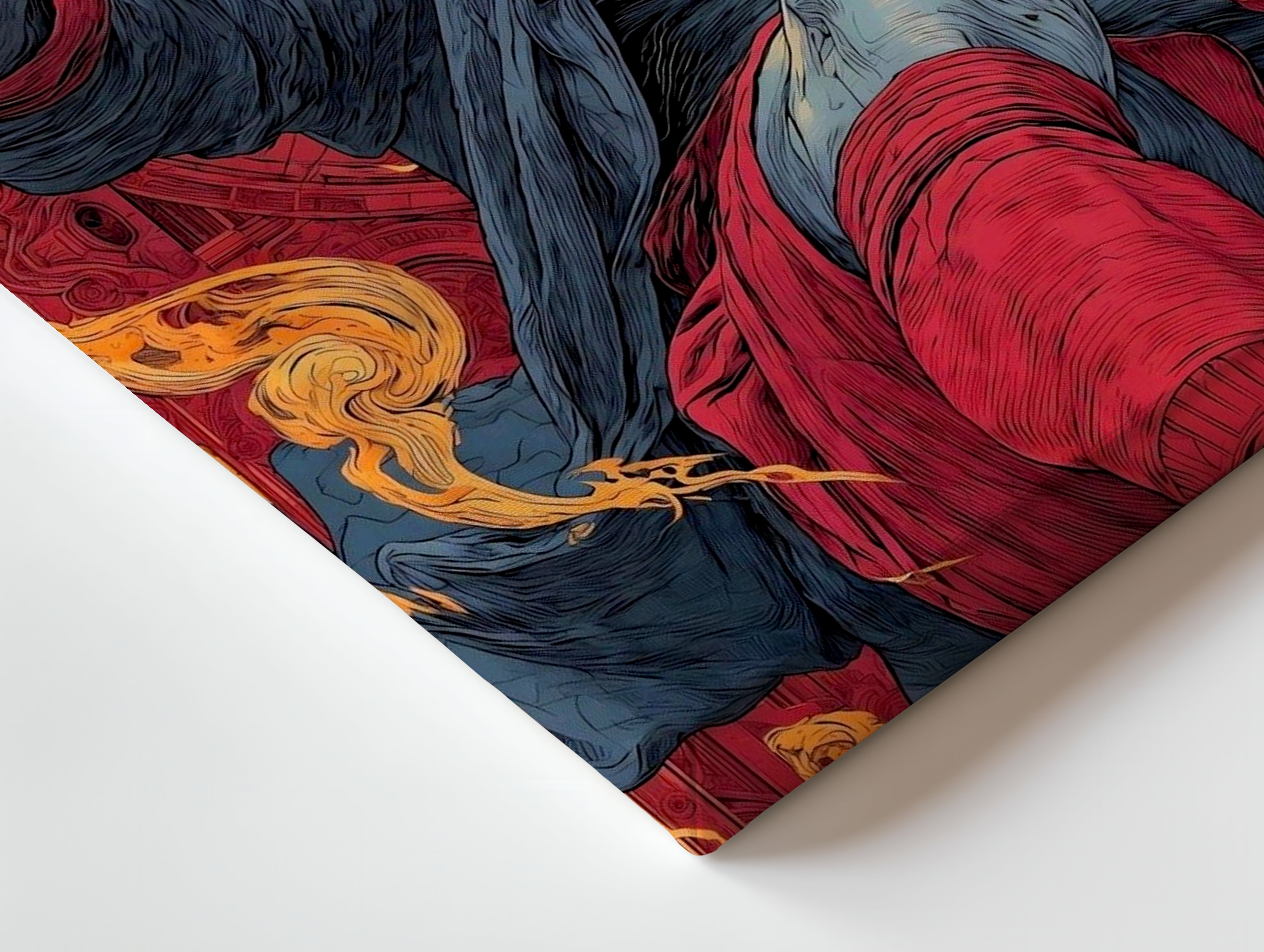 Cristiano Ronaldo Legendary Strike Pop Art – 4K Ultra Wrap Frame Wall Art in Pakistan | IBRELIA™