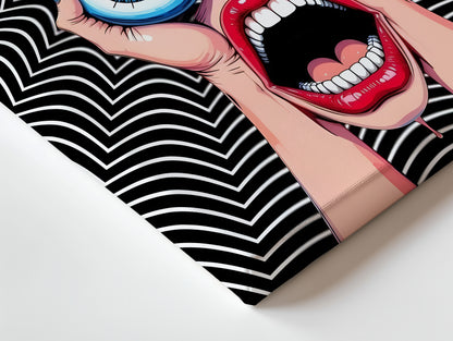 Surreal Shock Vision Art – 4K Ultra Wrap Frame Wall Art in Pakistan | IBRELIA™