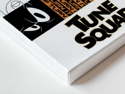 Tune Squad Basketball Pop Art – Iconic Cartoon Sports Wall Art | 4K Ultra Wrap Frame Wall Art in Pakistan | IBRELIA™