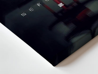 Serenity Pagoda Reflection Art – Zen Minimal Japanese Temple Wall Art | 4K Ultra Wrap Frame Wall Art in Pakistan | IBRELIA™