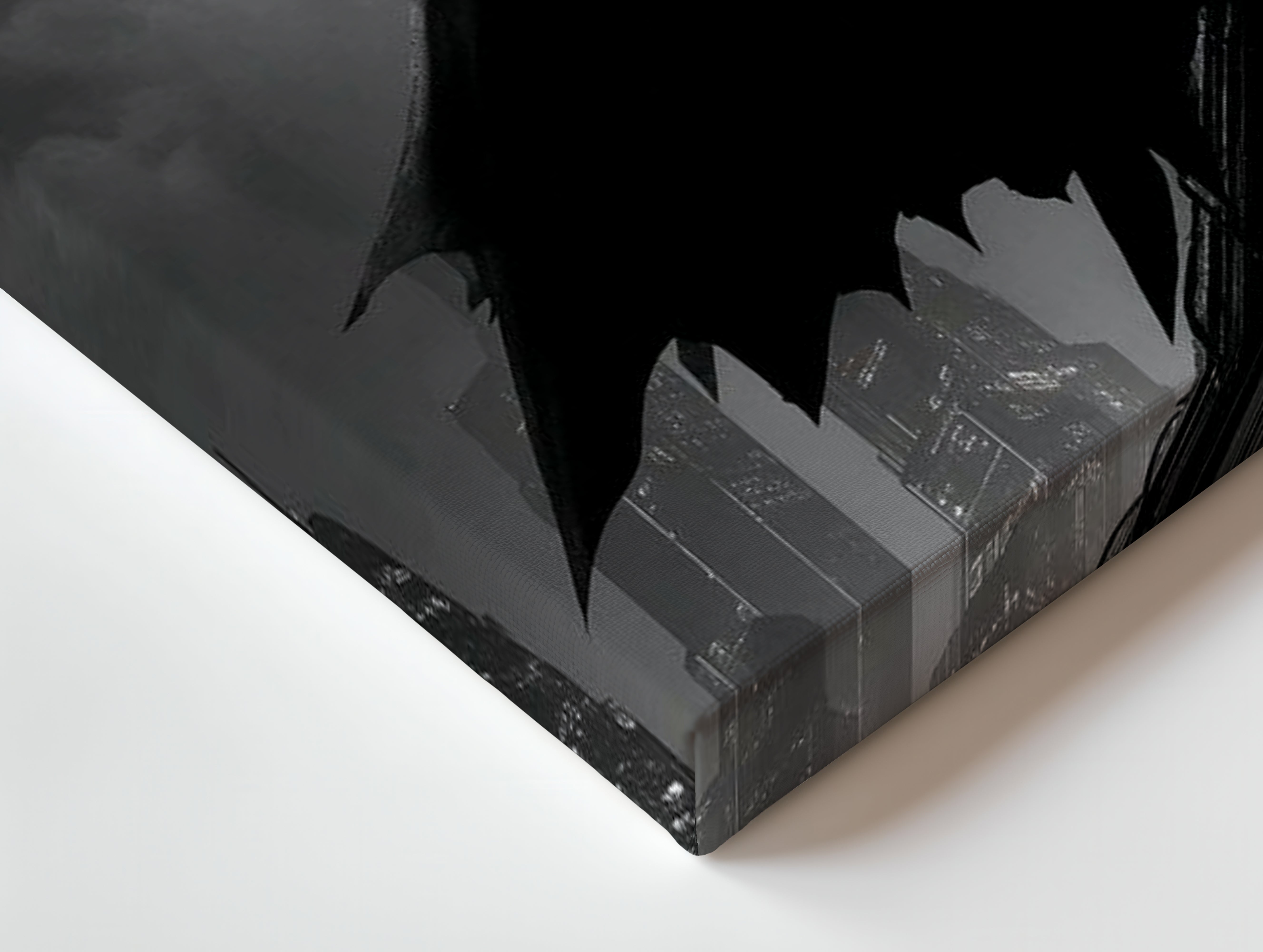 Dark Knight Vigil – Batman Moon Silhouette Art | 4K Ultra Wrap Frame Wall Art in Pakistan | IBRELIA™