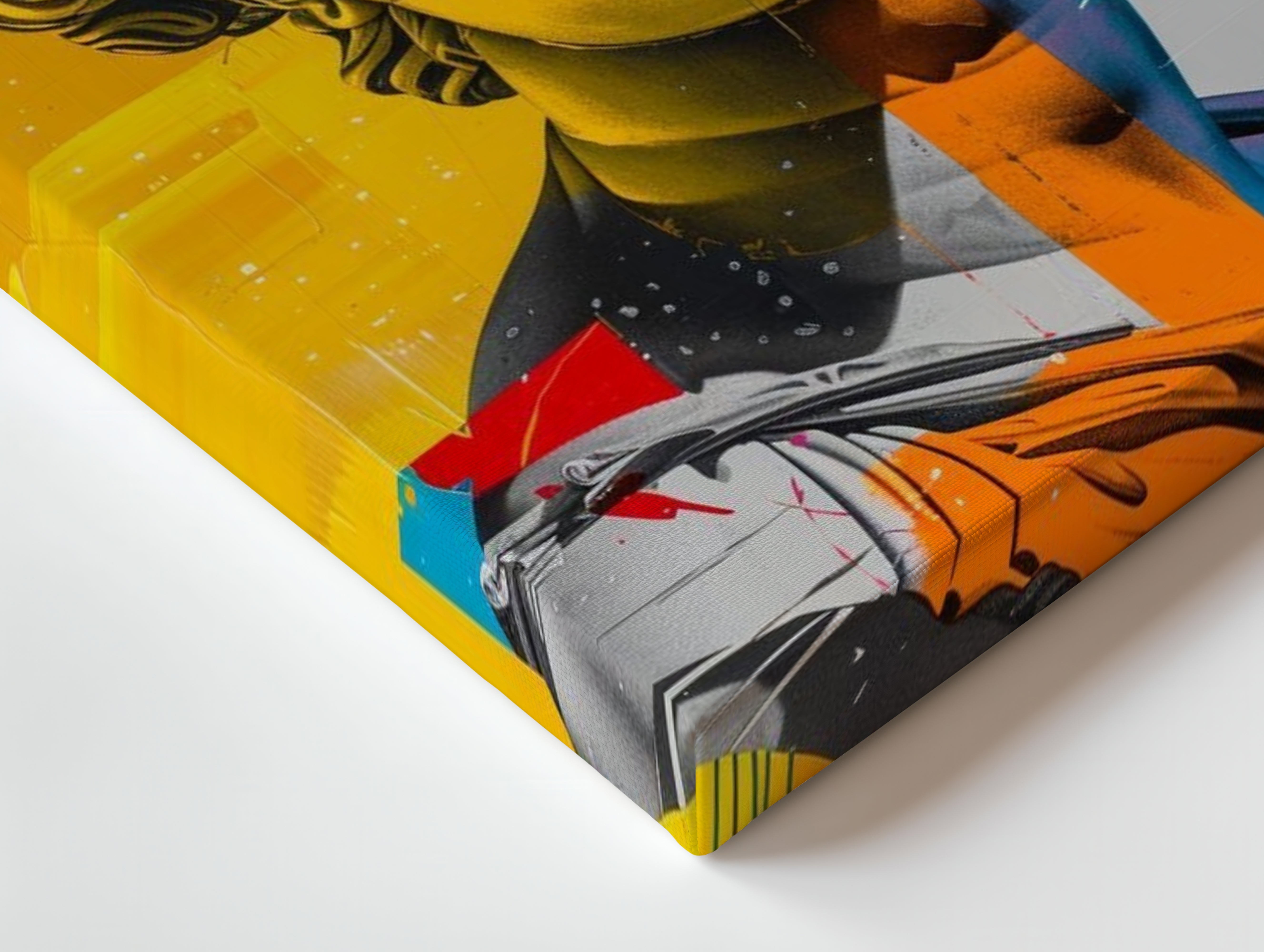 Neo Classical Pop Statue Art – 4K Ultra Wrap Frame Wall Art in Pakistan | IBRELIA™