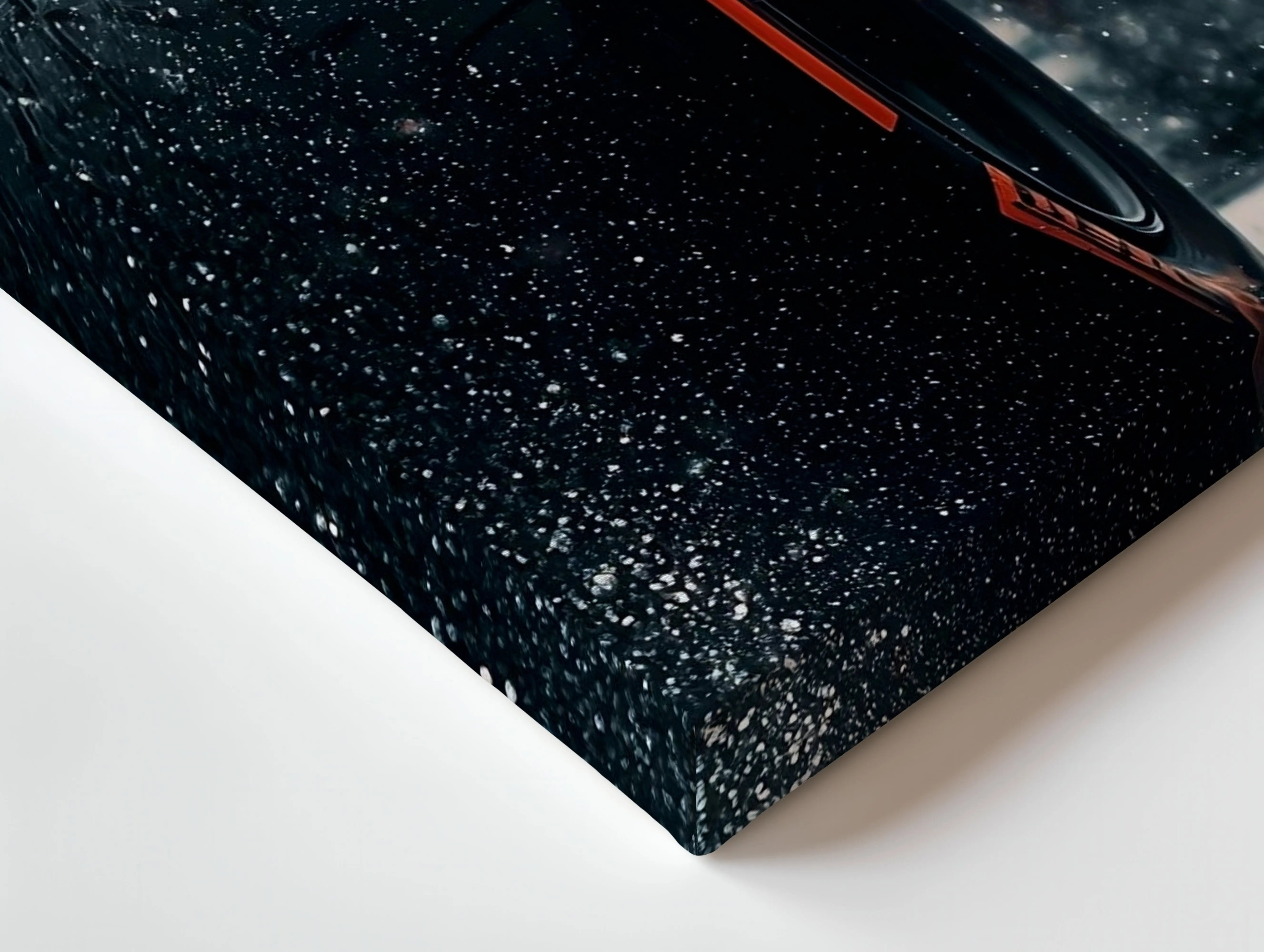 Performance Tire Rain Motion Wall Art – High Speed Automotive Canvas Frame Pakistan | Racing Detail Poster | IBRELIA™ IBRELIA