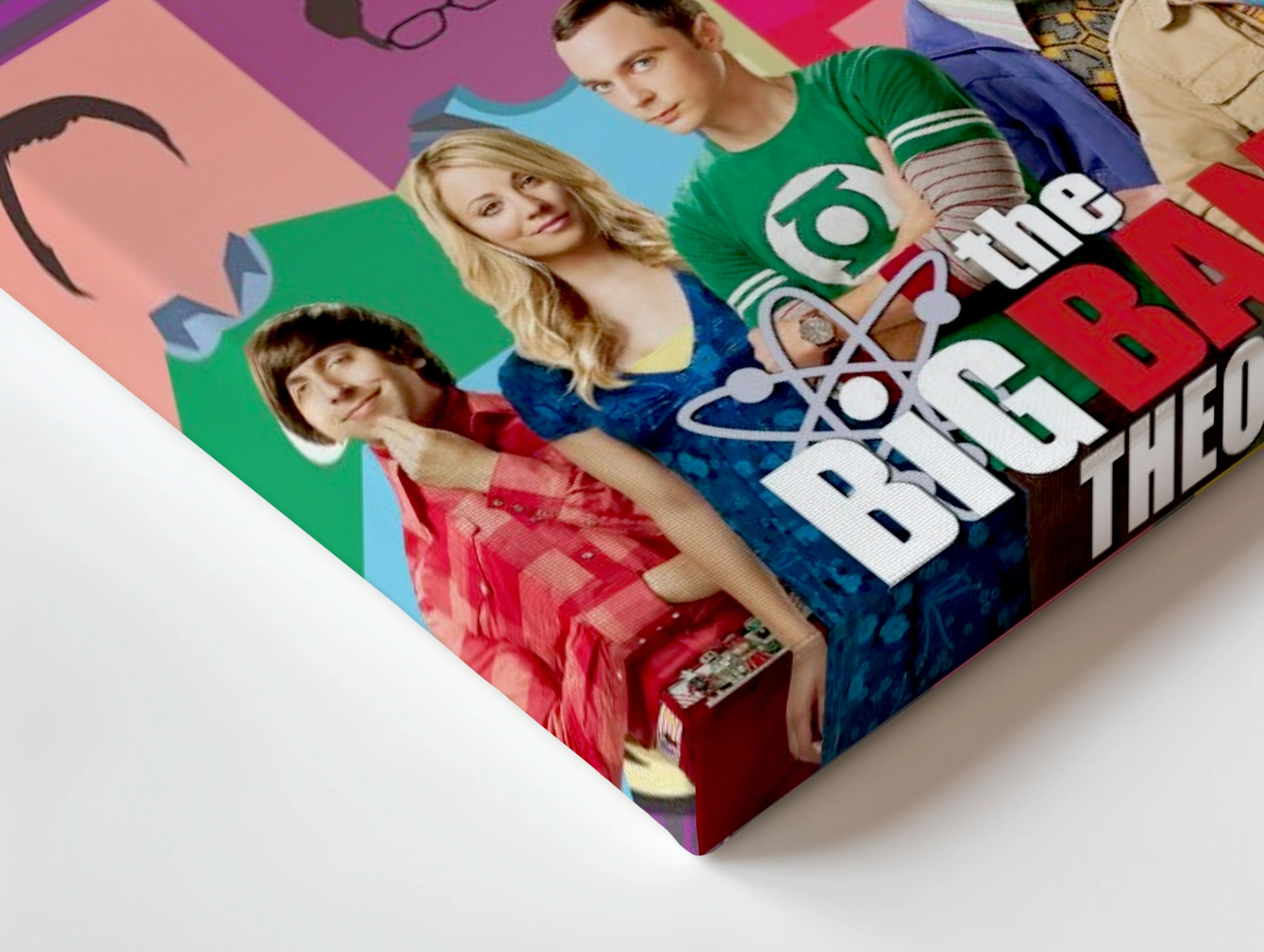The Big Bang Theory Wall Art – Sitcom Characters Canvas Frame | Pop Culture Poster Pakistan | IBRELIA™ IBRELIA