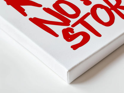No Risk No Story Wall Art – Bold Motivational Quote Canvas Frame | Minimal Typography Poster Pakistan | IBRELIA™ IBRELIA