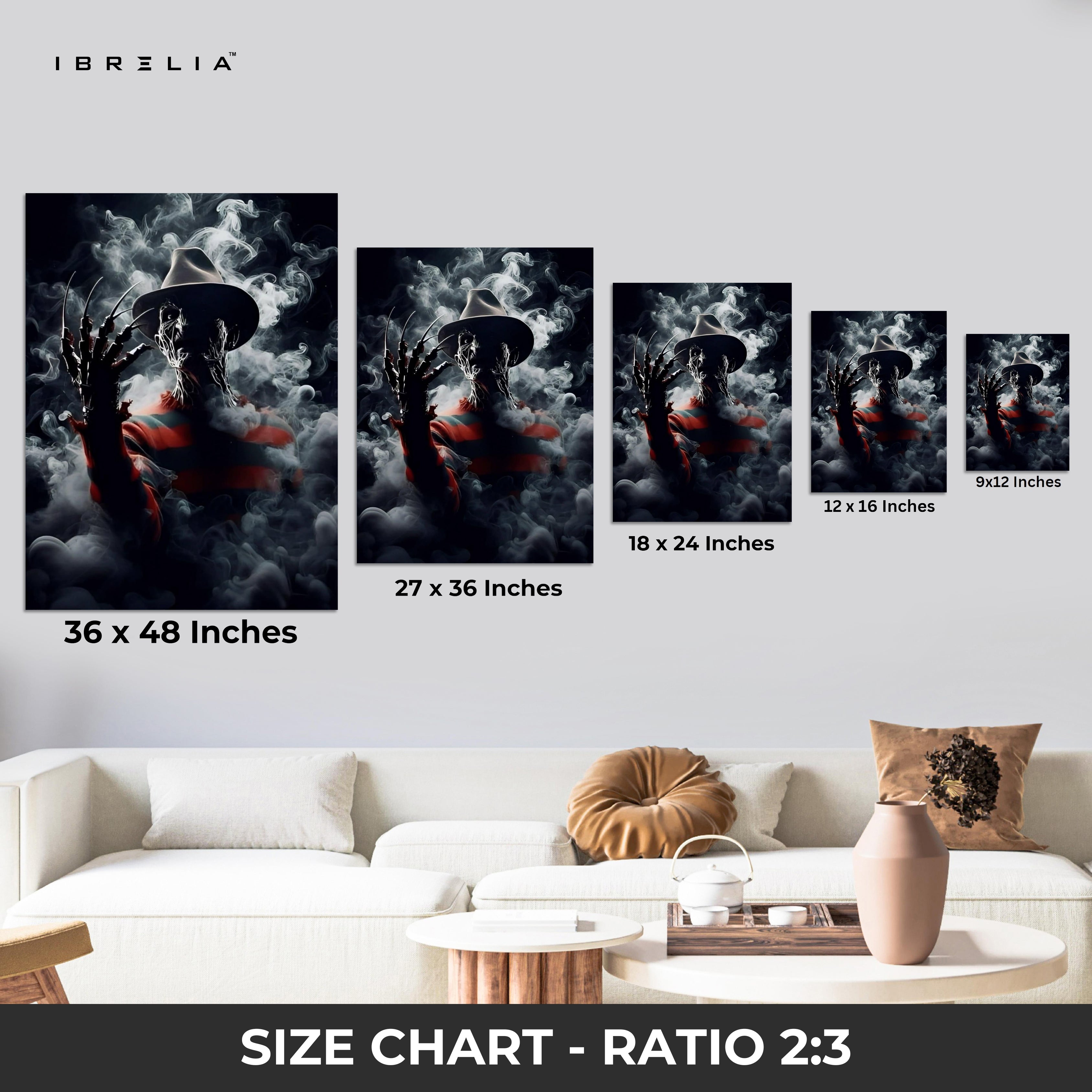 Nightmare Shadow Claw Art – 4K Ultra Wrap Frame Wall Art in Pakistan | IBRELIA™