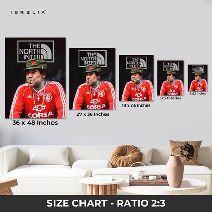 Street Style Rebel Portrait Wall Art – Urban Vintage Canvas Frame | Bold Fashion Poster Pakistan | IBRELIA™ IBRELIA
