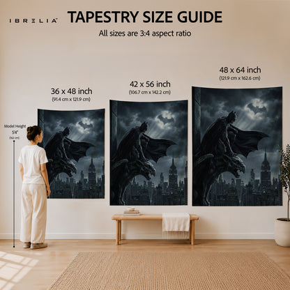 Batman Gotham Guardian Wall Tapestry – Premium Superhero Wall Hanging & Home Decor in Pakistan