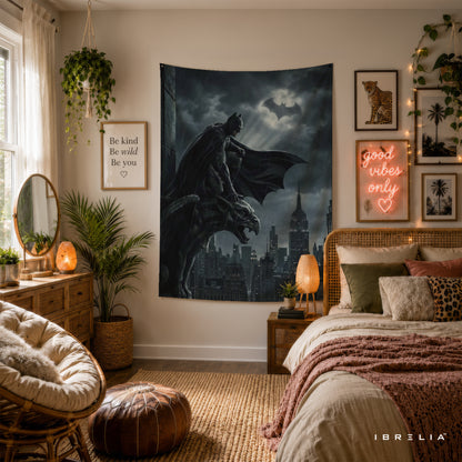 Batman Gotham Guardian Wall Tapestry – Premium Superhero Wall Hanging & Home Decor in Pakistan