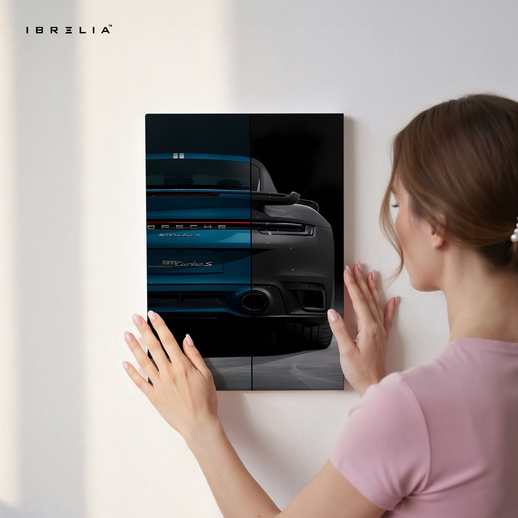 Porsche 911 Turbo S 4K Ultra Wrap Frame Wall Art in Pakistan | IBRELIA™ - IBRELIA