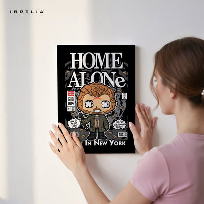 Home Alone Pop Art Comic Edition – 4K Ultra Wrap Frame Wall Art in Pakistan | IBRELIA™ - IBRELIA