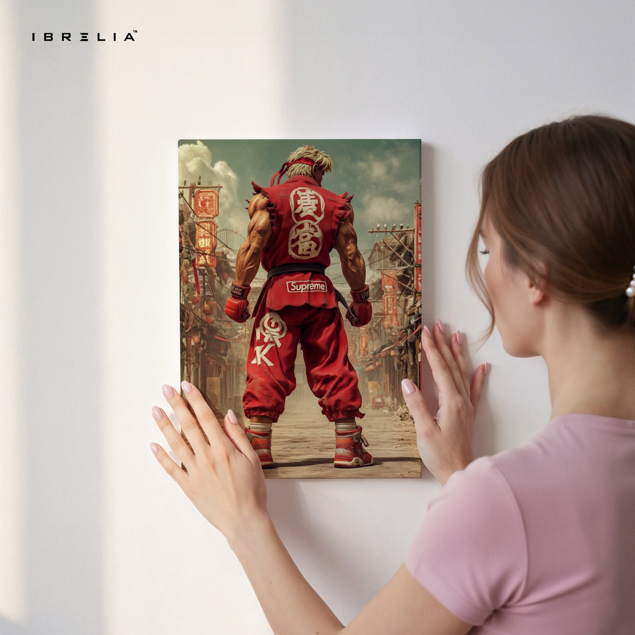Supreme Fighter Wall Frame | 4K Ultra Wrap Frame Wall Art in Pakistan | IBRELIA™ - IBRELIA