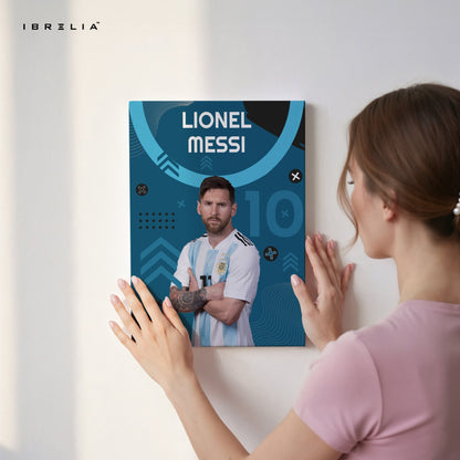 Lionel Messi Argentina Edition – 4K Ultra Wrap Frame Wall Art in Pakistan | IBRELIA™ - IBRELIA