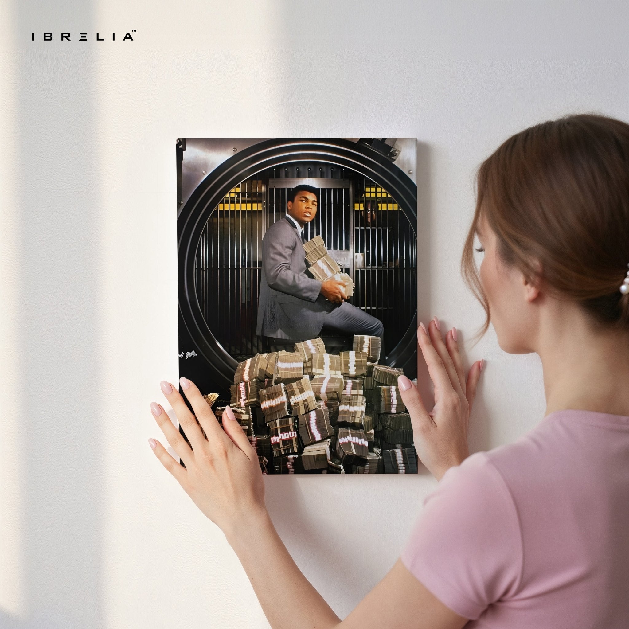 Money Vault Wall Art – The Hustler’s Edition | IBRELIA™ - IBRELIA