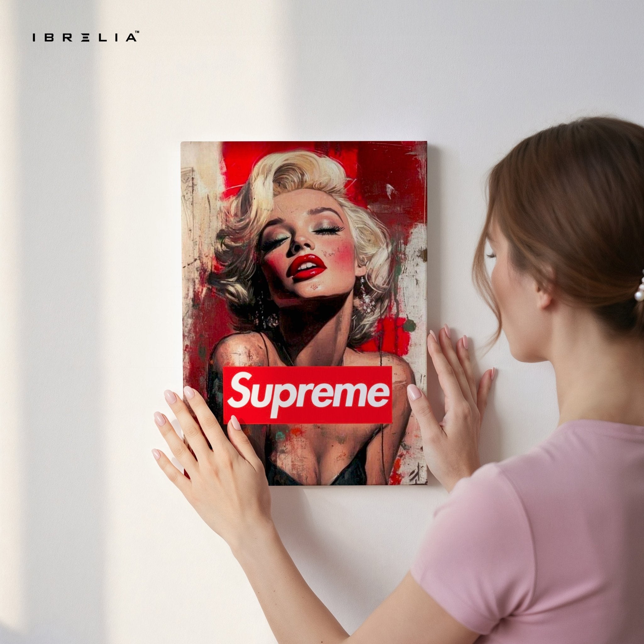 Supreme Marilyn Wall Frame | 4K Ultra Wrap Frame Wall Art in Pakistan | IBRELIA™ - IBRELIA