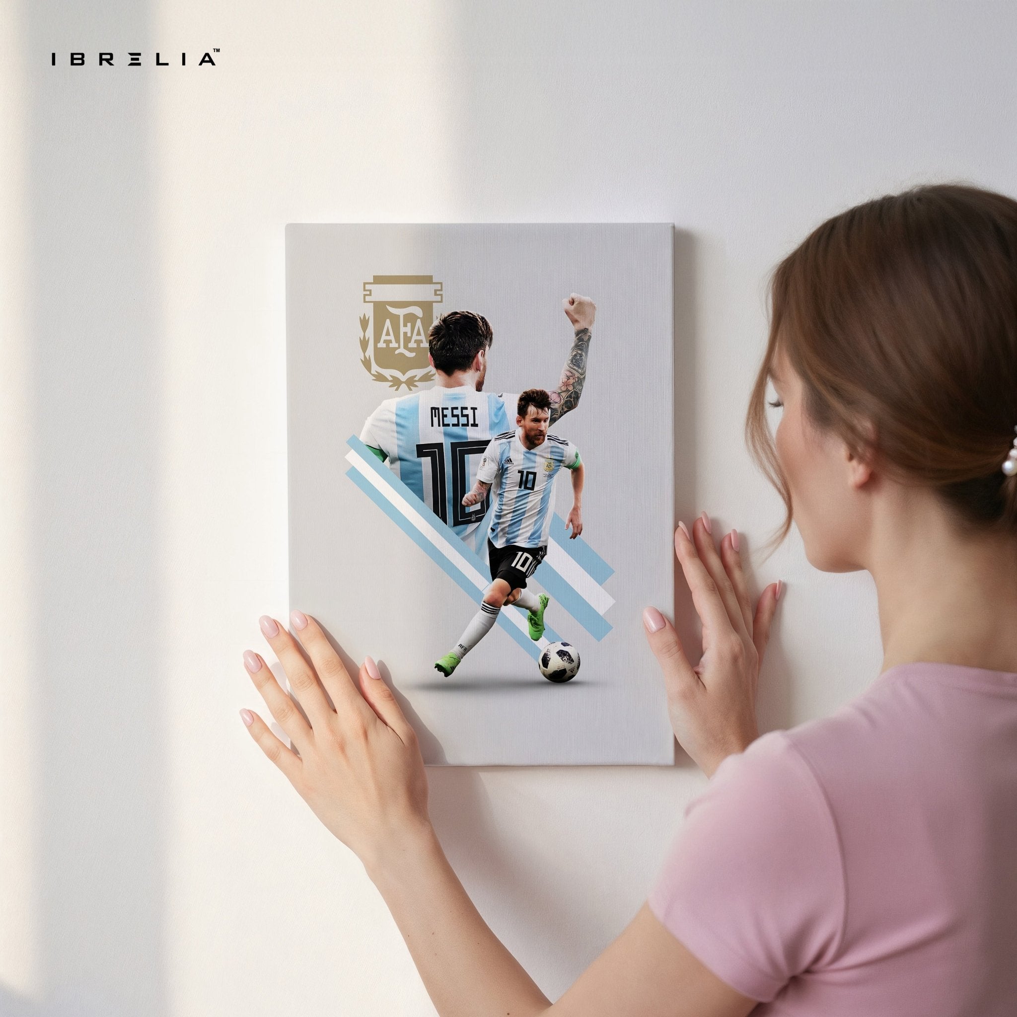 Lionel Messi Wall Art – AFA Edition | IBRELIA™ - IBRELIA