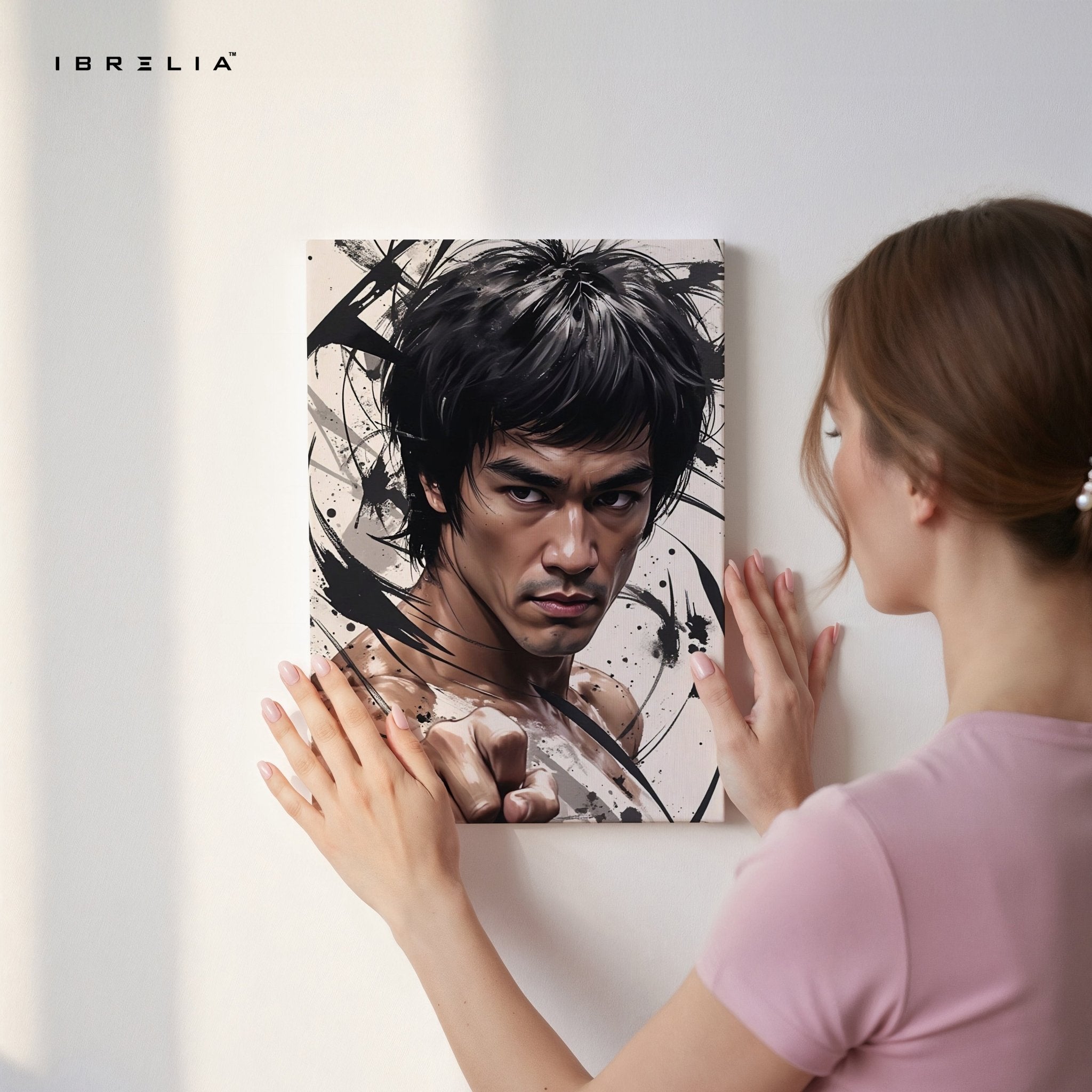 Bruce Lee Legacy Wall Frame | 4K Ultra Wrap Frame Wall Art in Pakistan | IBRELIA™ - IBRELIA