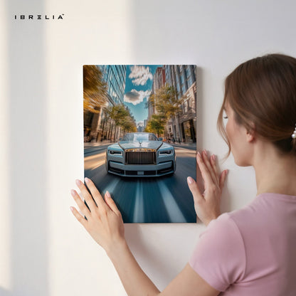 Rolls Royce Speed Motion – 4K Ultra Wrap Frame Wall Art in Pakistan | IBRELIA™ - IBRELIA