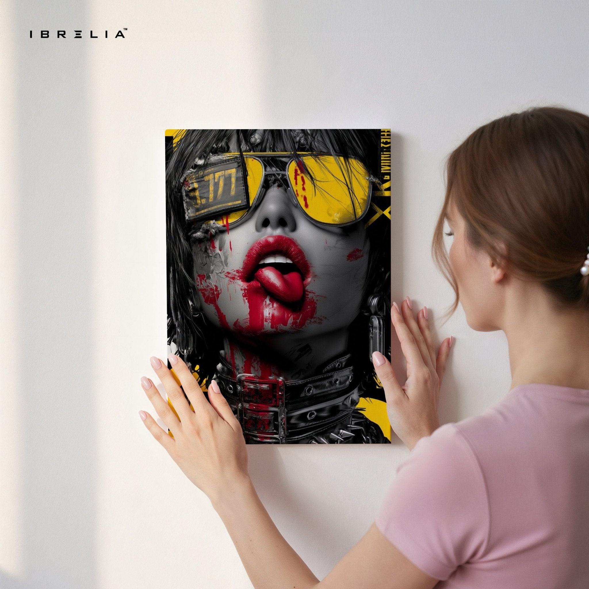 Cyberpunk Rebel Wall Frame | 4K Ultra Wrap Frame Wall Art in Pakistan | IBRELIA™ - IBRELIA