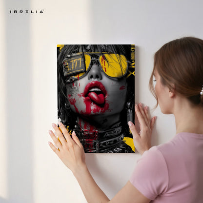 Cyberpunk Rebel Wall Frame | 4K Ultra Wrap Frame Wall Art in Pakistan | IBRELIA™ - IBRELIA