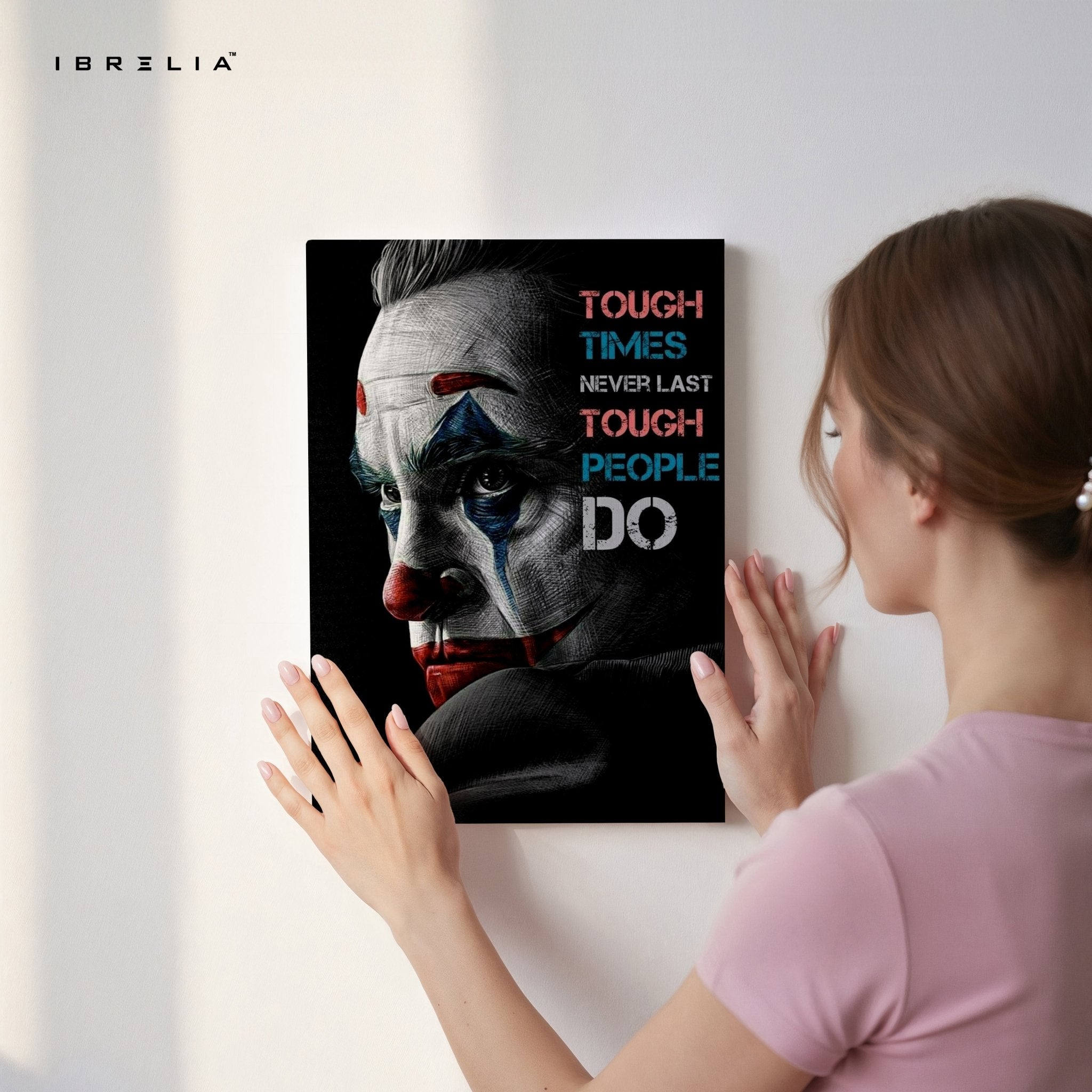 Tough People Do Wall Frame | 4K Ultra Wrap Frame Wall Art in Pakistan | IBRELIA™