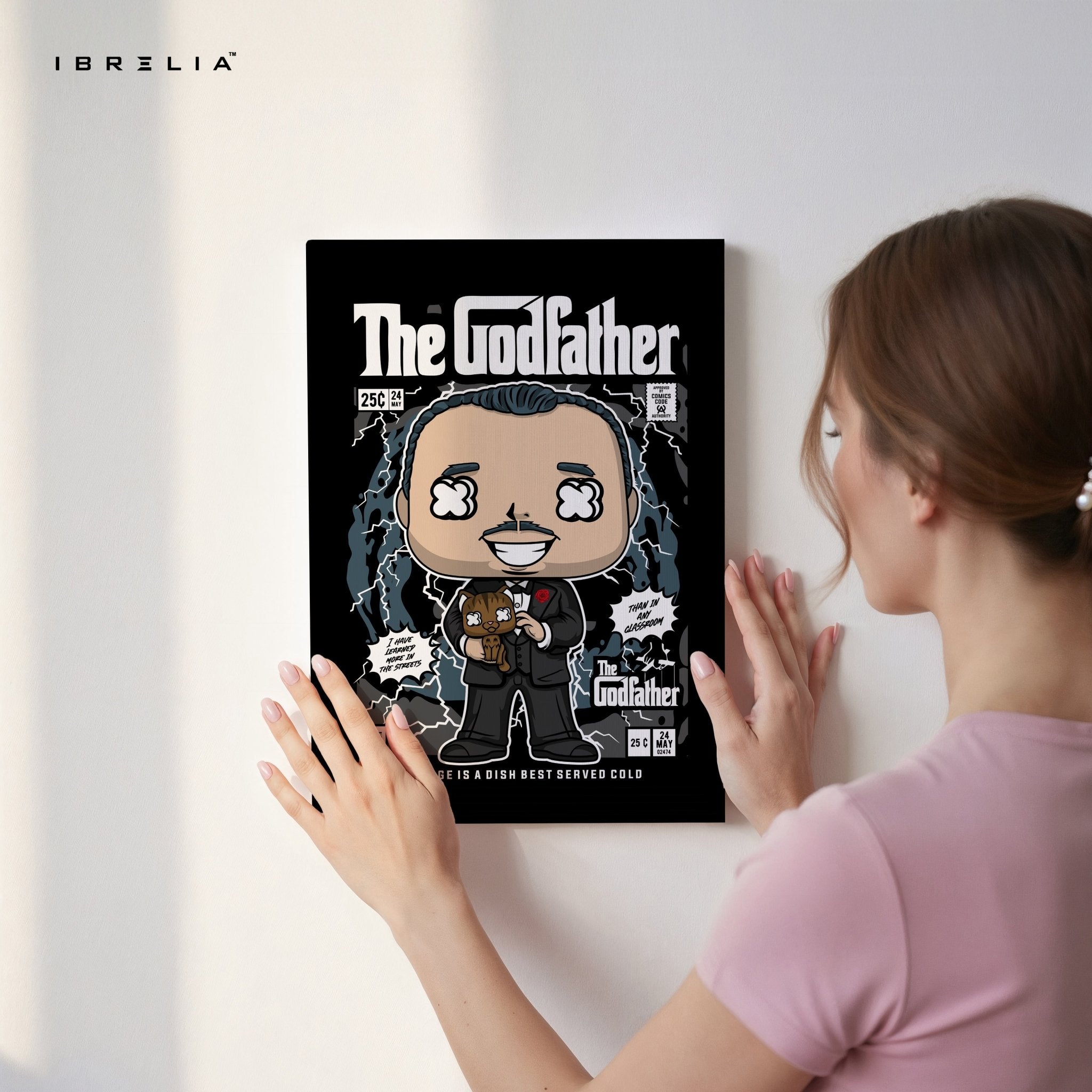 The Godfather “Comic Pop Edition” 4K Wall Art in Pakistan | IBRELIA™ - IBRELIA