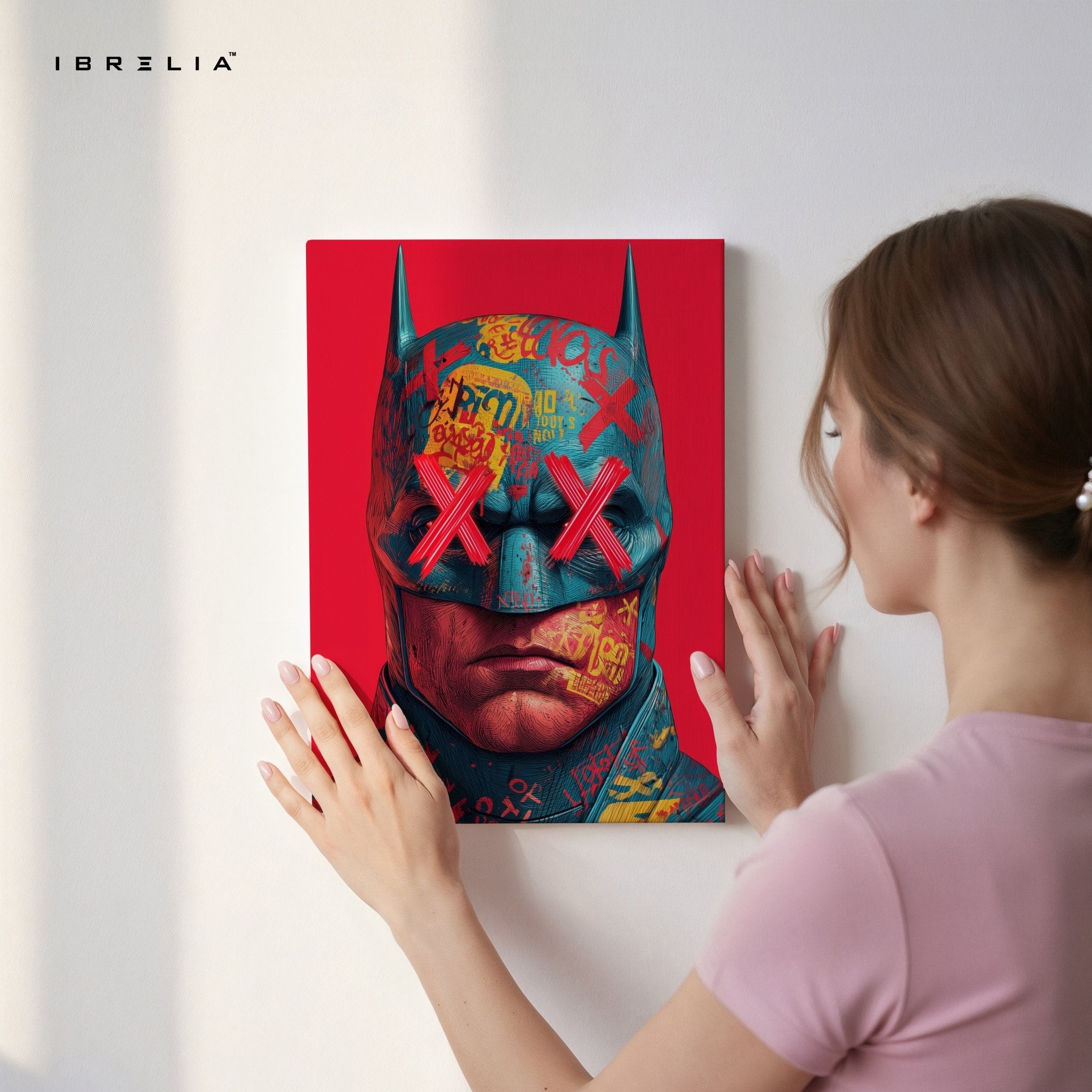 Graffiti Batman 4K Ultra HD Wall Art in Pakistan | IBRELIA™ - IBRELIA