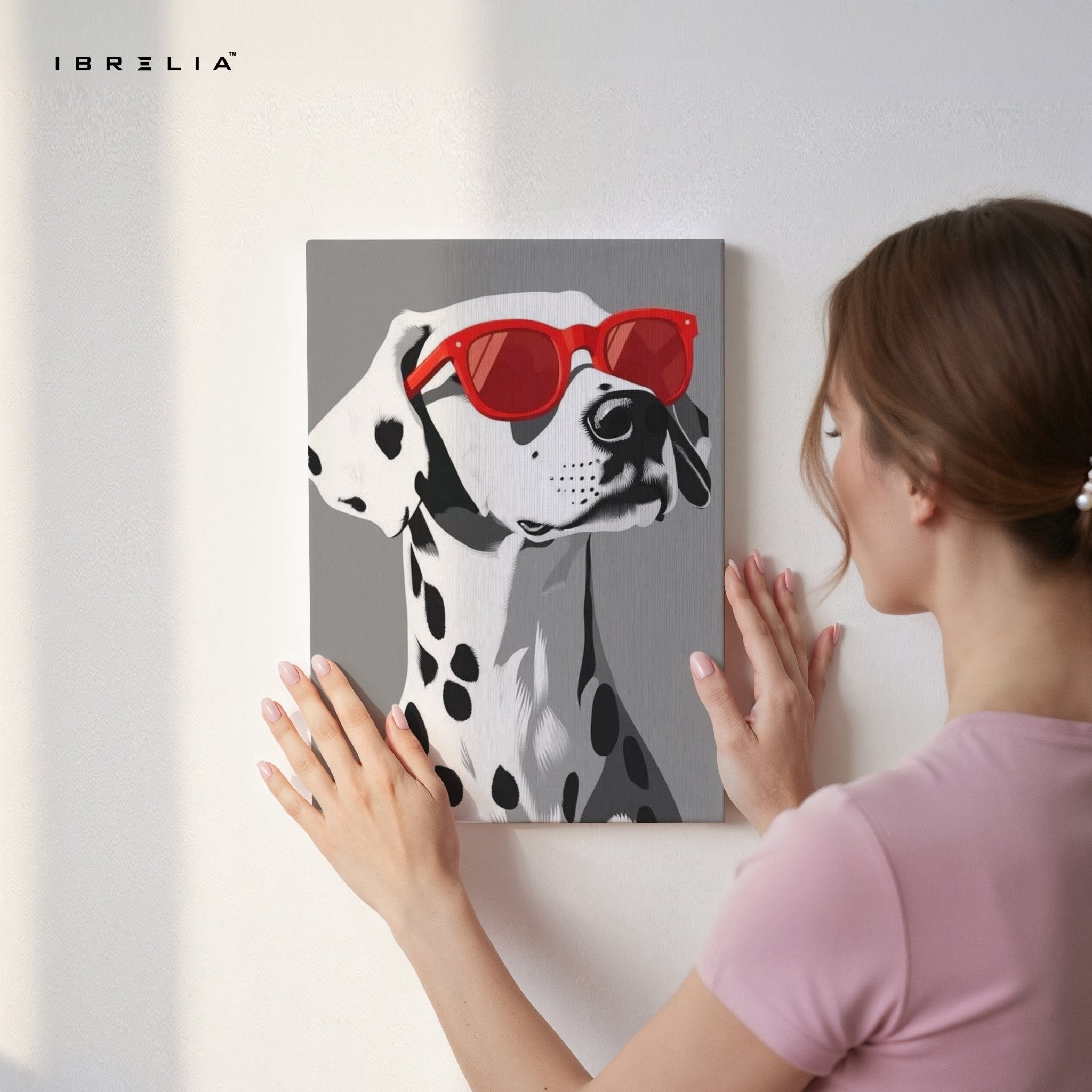 Dalmatian Cool Shades Wall Frame | 4K Ultra Wrap Frame Wall Art in Pakistan | IBRELIA™