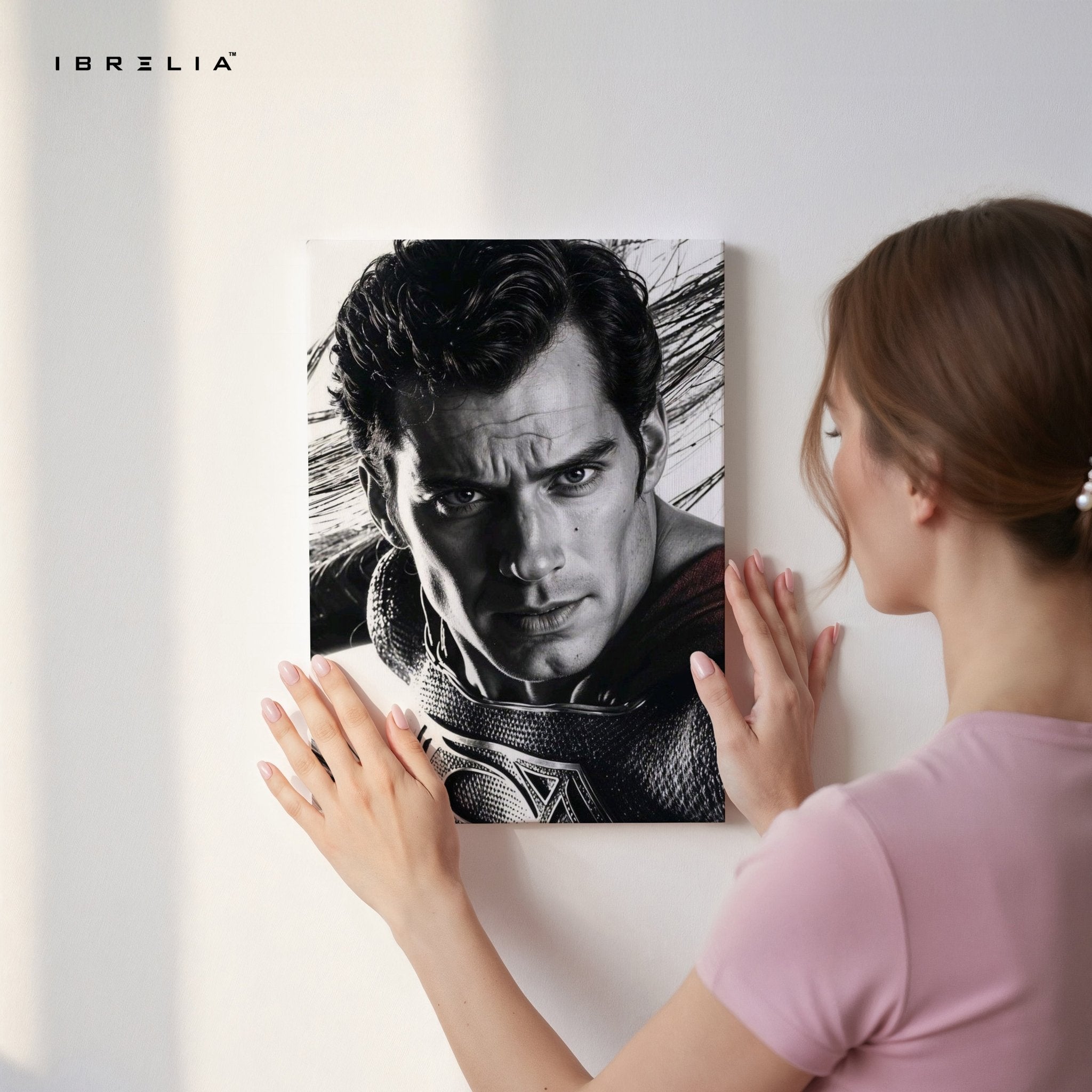 Superman Legacy Wall Frame | 4K Ultra Wrap Frame Wall Art in Pakistan | IBRELIA™ - IBRELIA