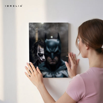 Batman vs Joker Wall Frame | 4K Ultra Wrap Frame Wall Art in Pakistan | IBRELIA™ - IBRELIA