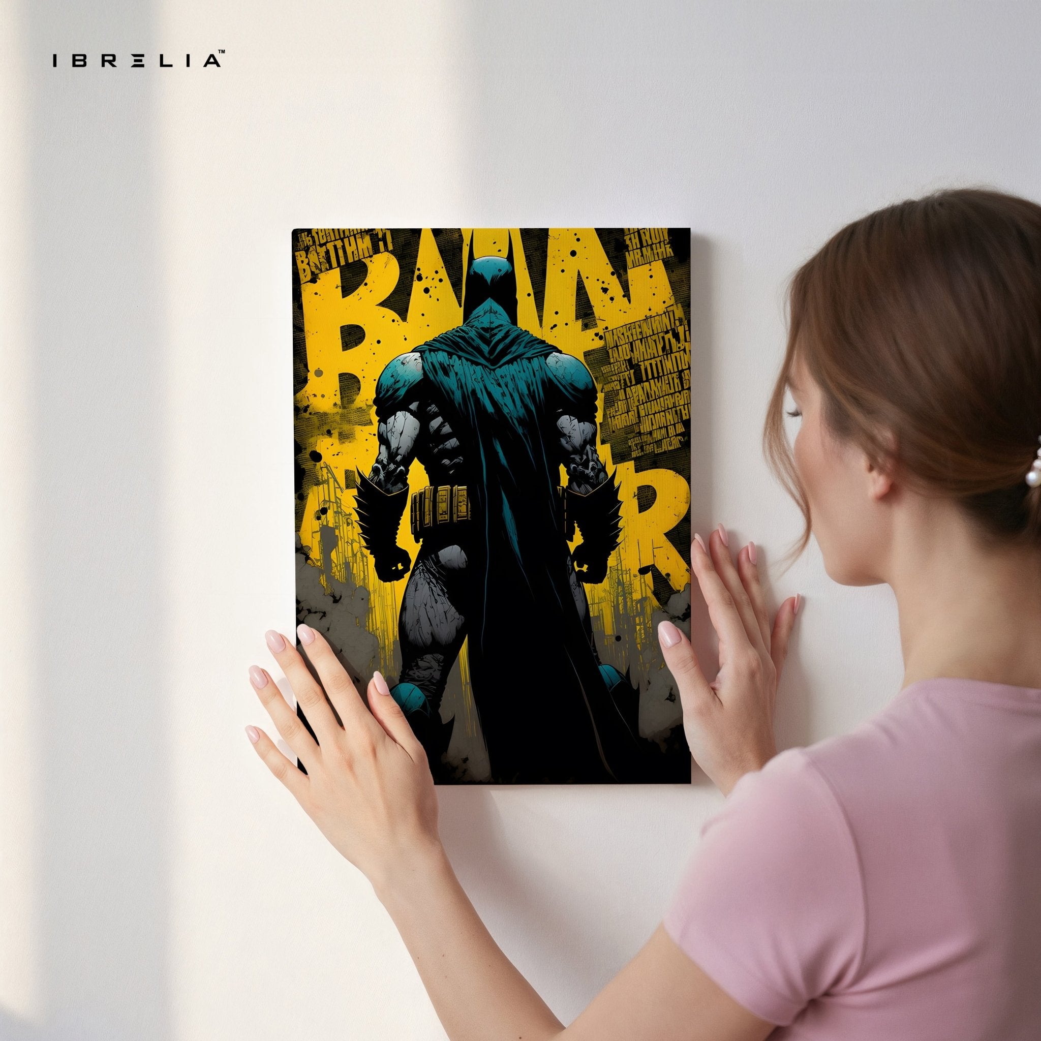 Batman Shadow Warrior Wall Frame | 4K Ultra Wrap Frame Wall Art in Pakistan | IBRELIA™ - IBRELIA