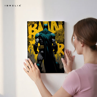 Batman Shadow Warrior Wall Frame | 4K Ultra Wrap Frame Wall Art in Pakistan | IBRELIA™ - IBRELIA