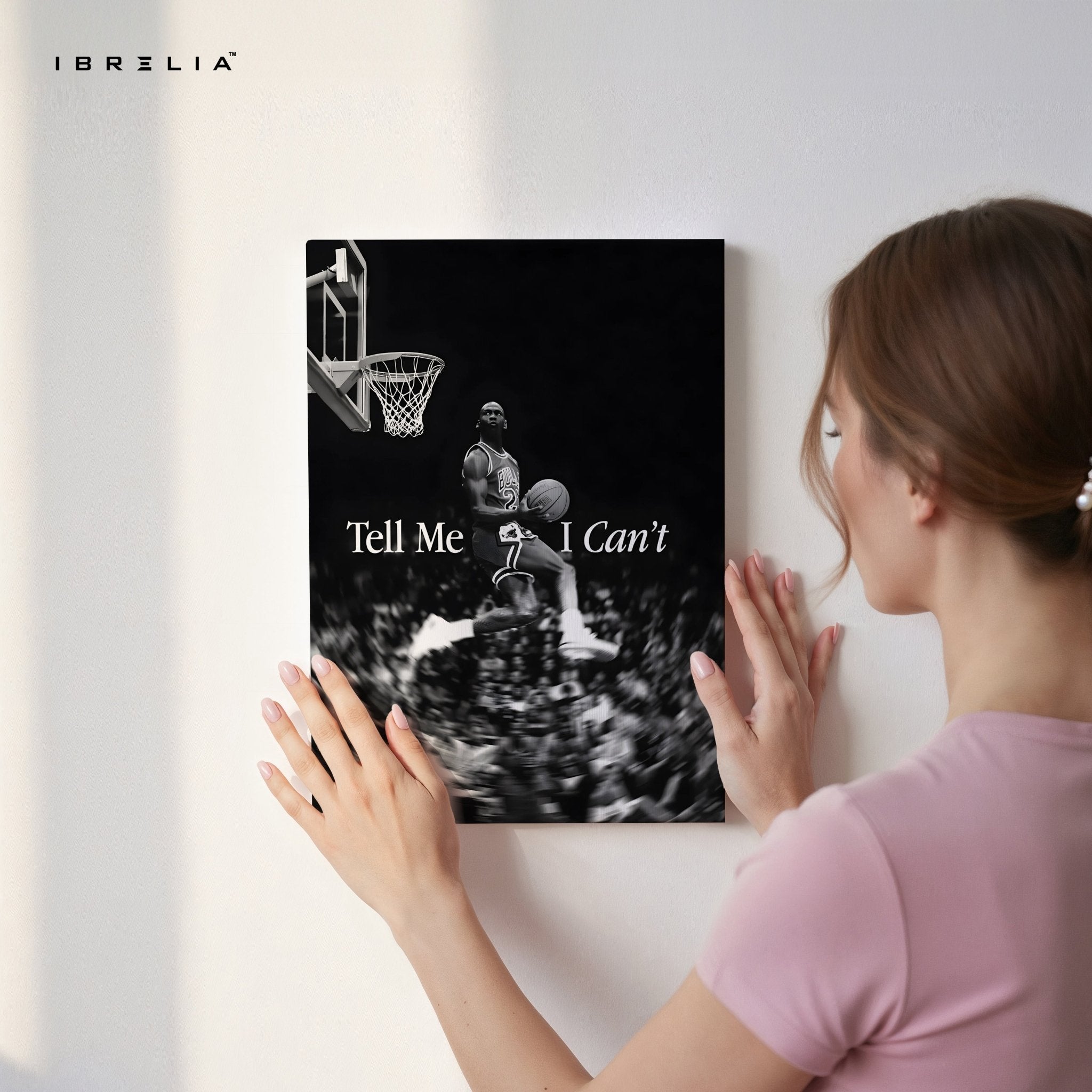 Michael Jordan “Tell Me I Can’t” – 4K Ultra Wrap Frame Wall Art in Pakistan | IBRELIA™ - IBRELIA