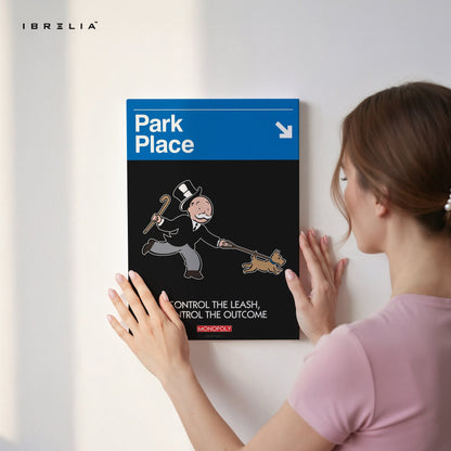 Monopoly “Baltic Avenue” Wall Art – Great Leaders Steer, Not Follow | IBRELIA™ - IBRELIA