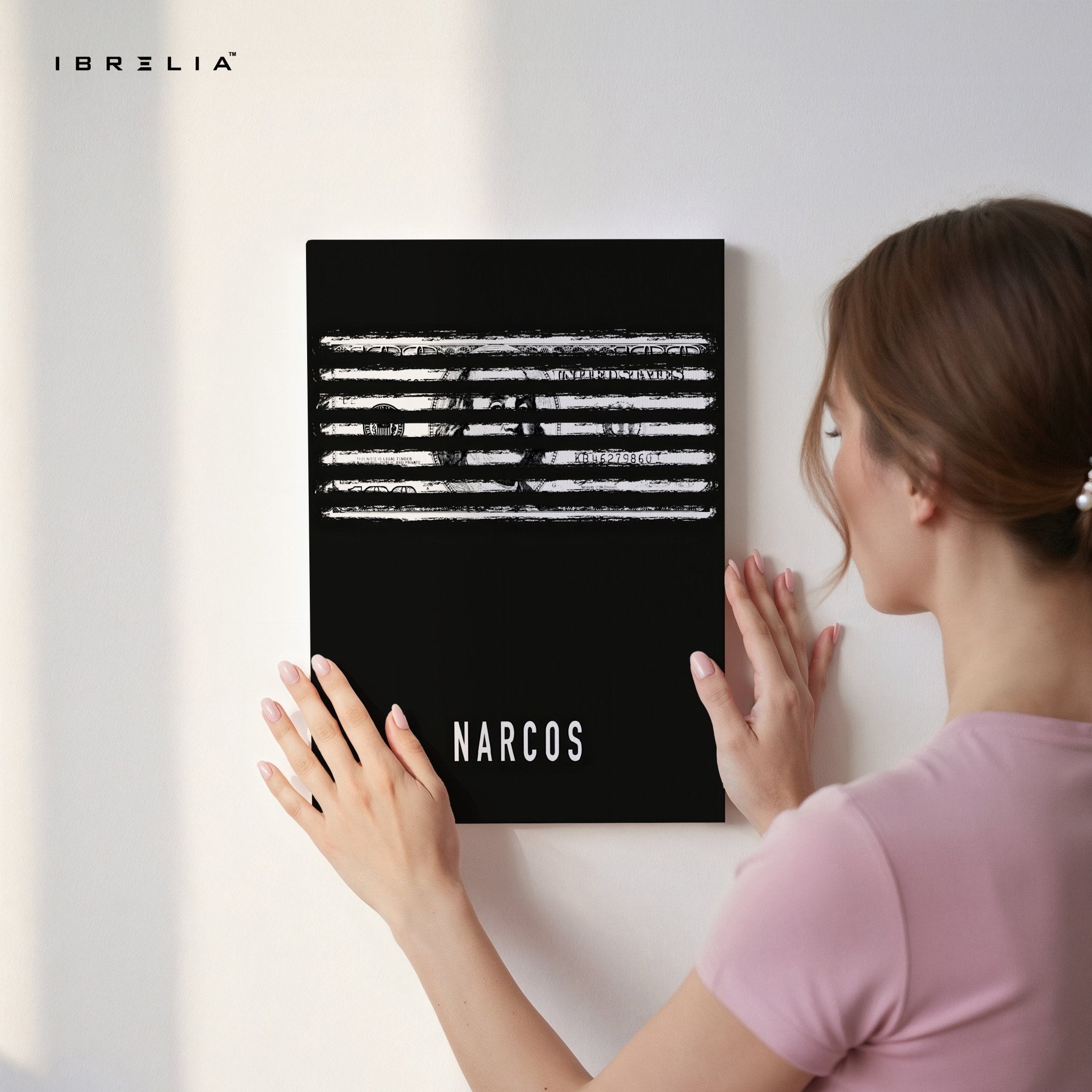 Narcos – Money Behind Bars 4K Ultra Wrap Frame Wall Art in Pakistan | IBRELIA™ - IBRELIA