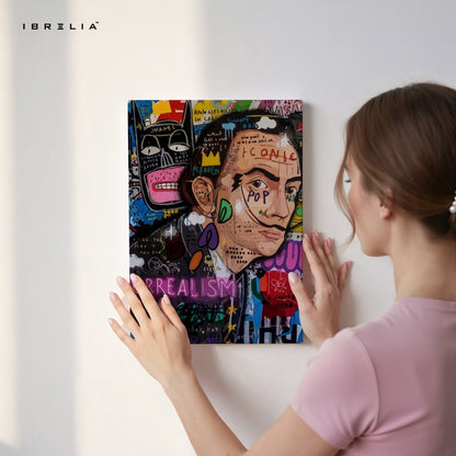 Salvador Surrealism Pop Art – 4K Ultra Wrap Frame Wall Art in Pakistan | IBRELIA™ - IBRELIA